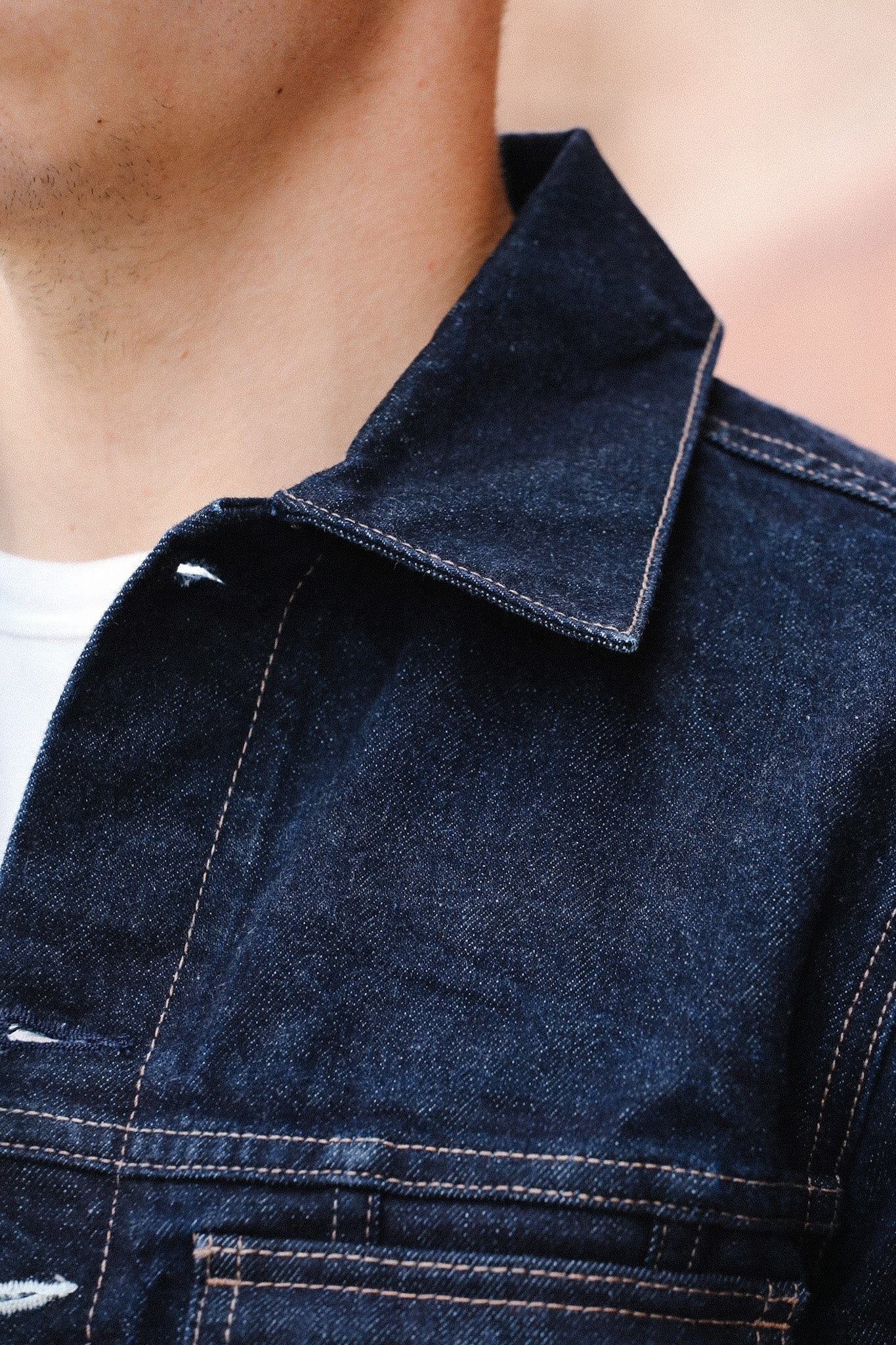 Cruiser Jacket- Rinsed 15oz Indigo