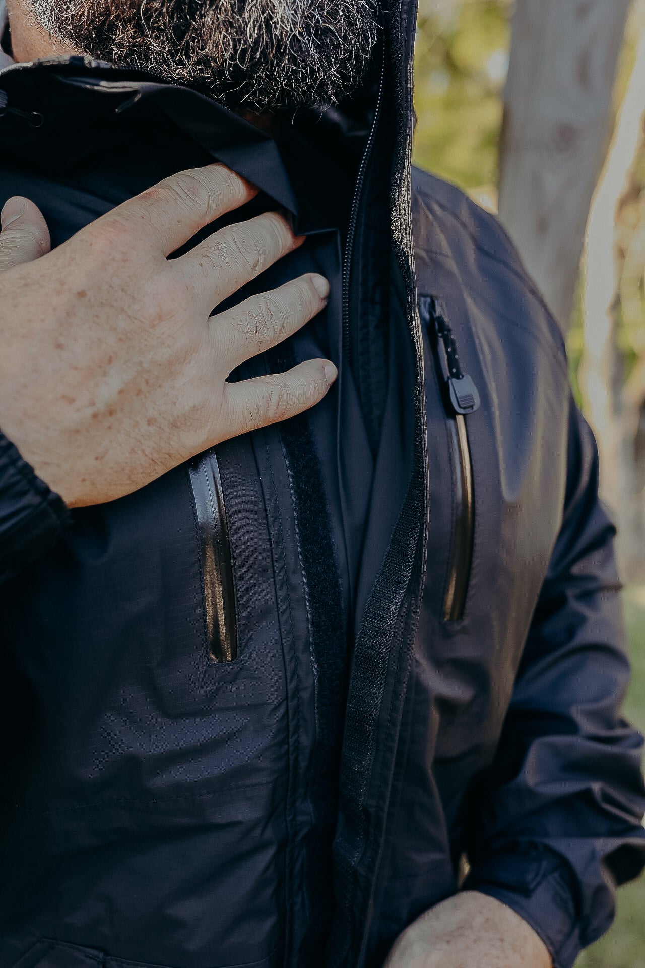 Waterproof Jacket - Black IHJ-136-BLK