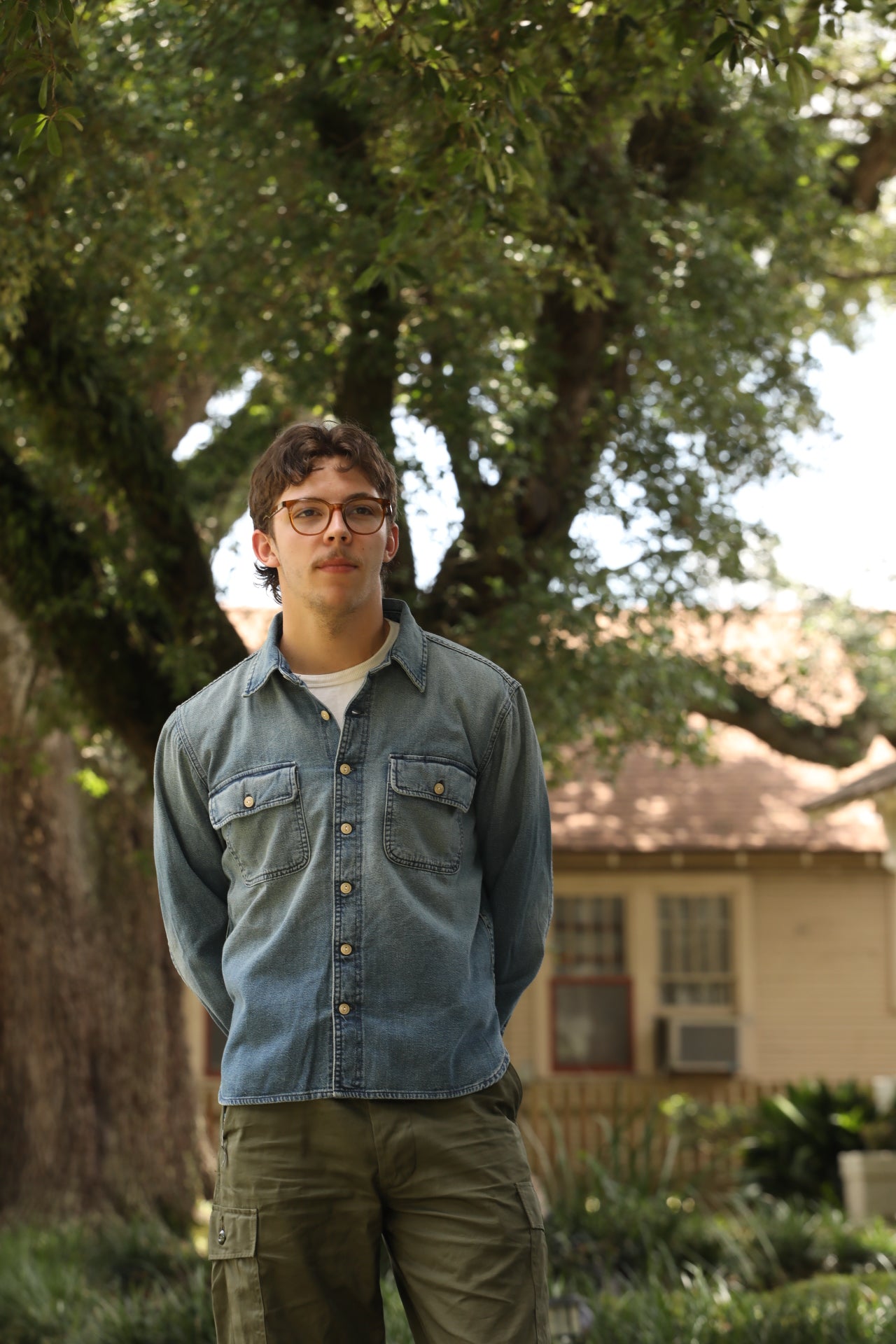 Rogue Territory Field Shirt- Washed Out Indigo