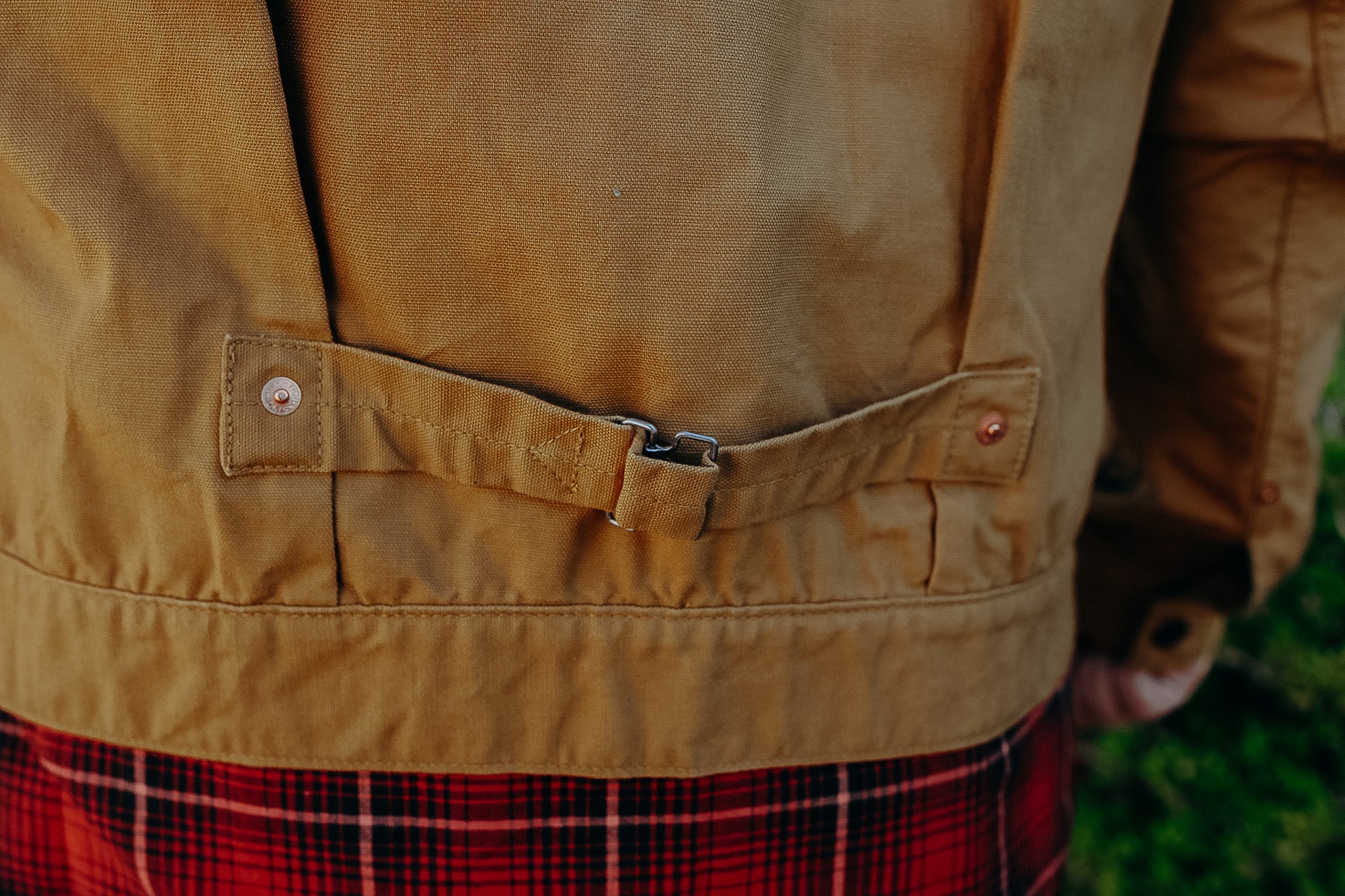 9oz Paraffin Coated OX Type II Jacket - Mustard IHJ-134-MUS