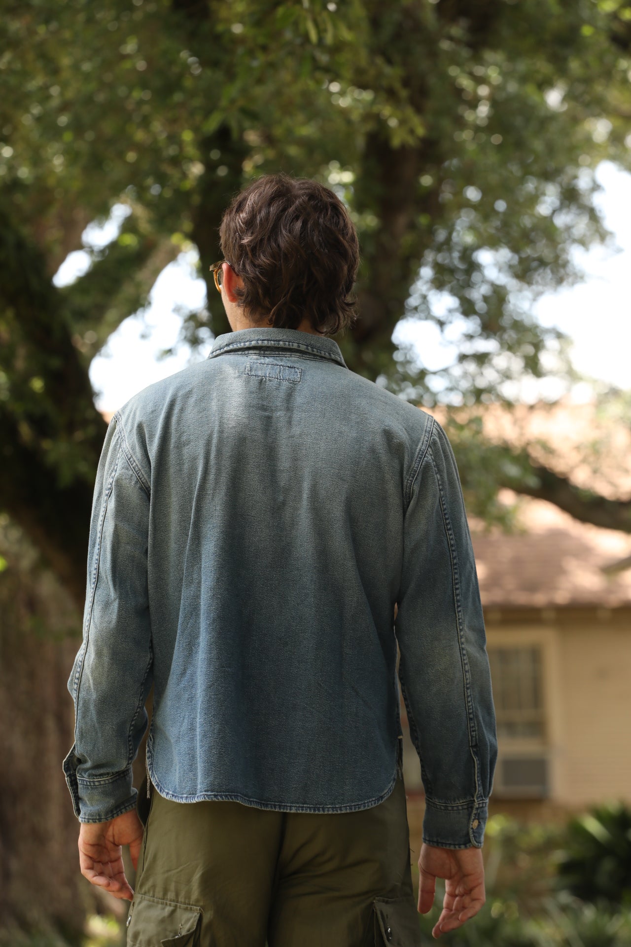 Rogue Territory Field Shirt- Washed Out Indigo