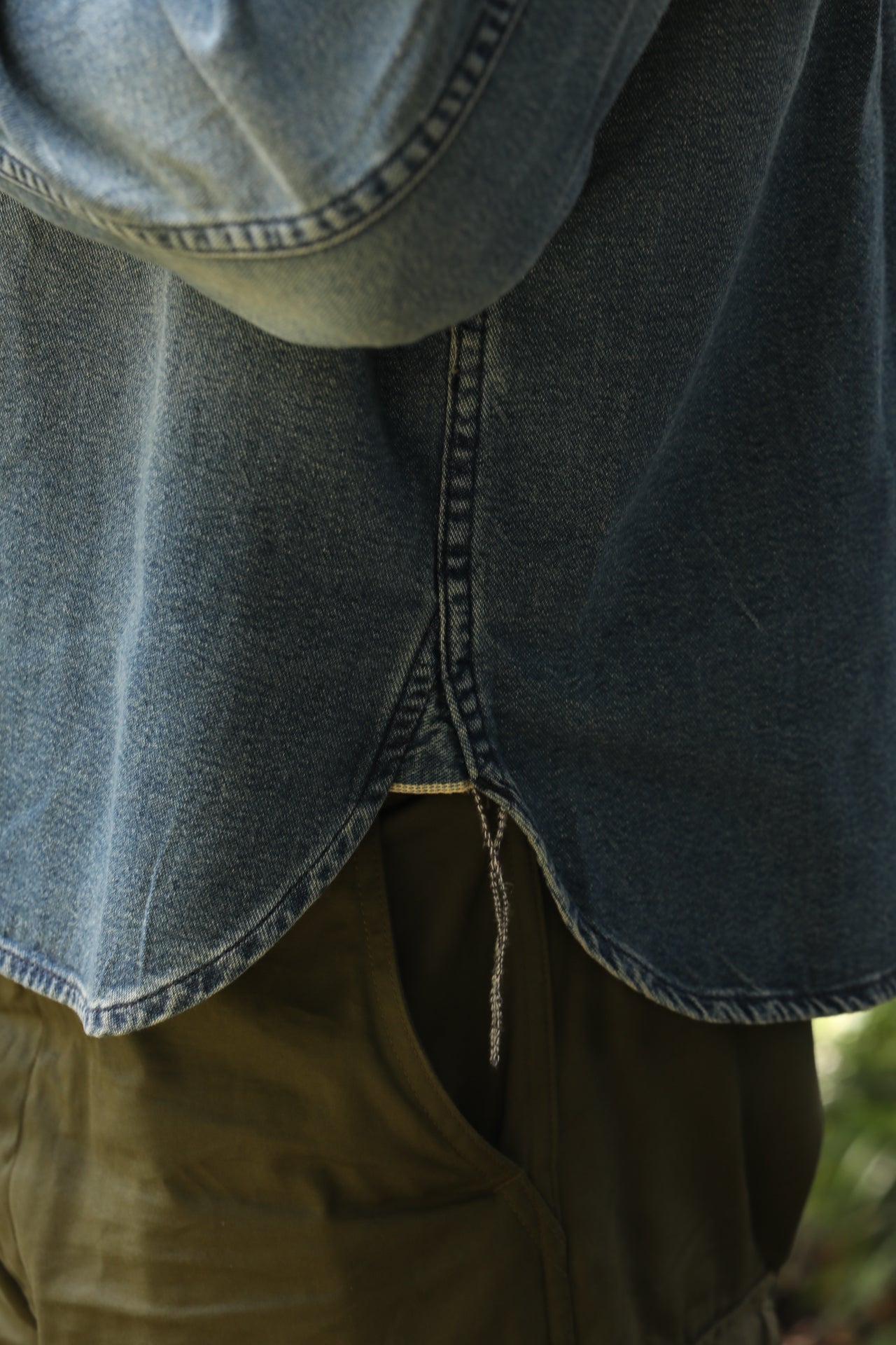 Rogue Territory Field Shirt- Washed Out Indigo