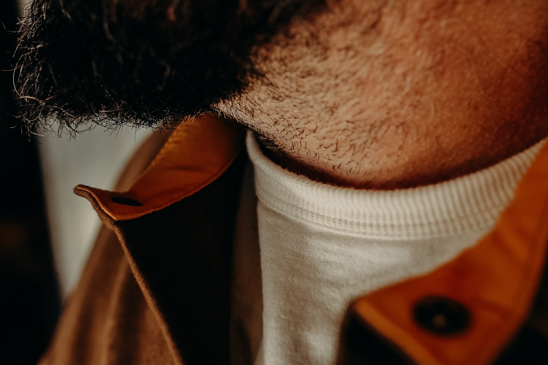 Crissman Overshirt - Dark Tan Moleskin – Iron Shop Provisions