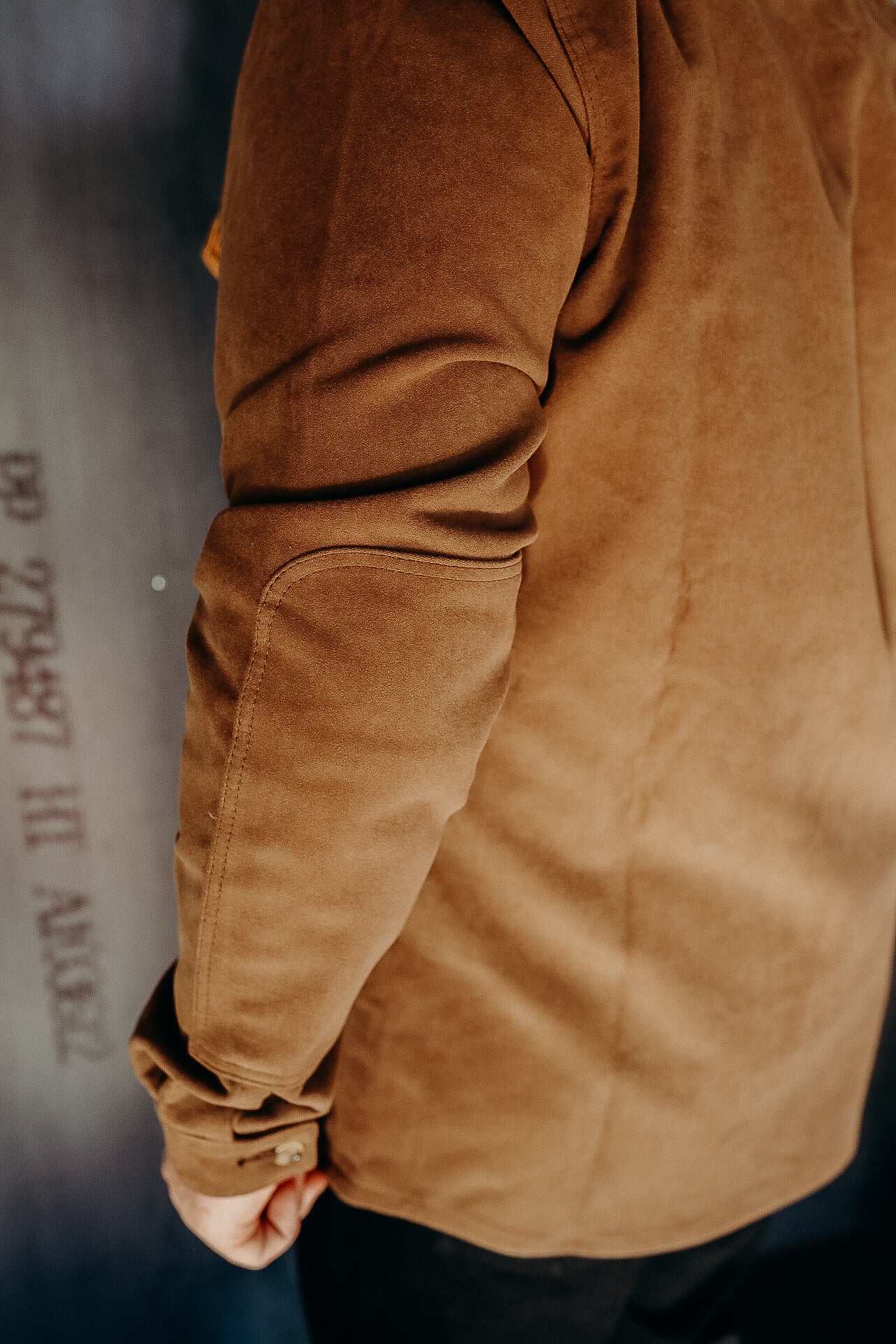 Crissman Overshirt - Dark Tan Moleskin – Iron Shop Provisions