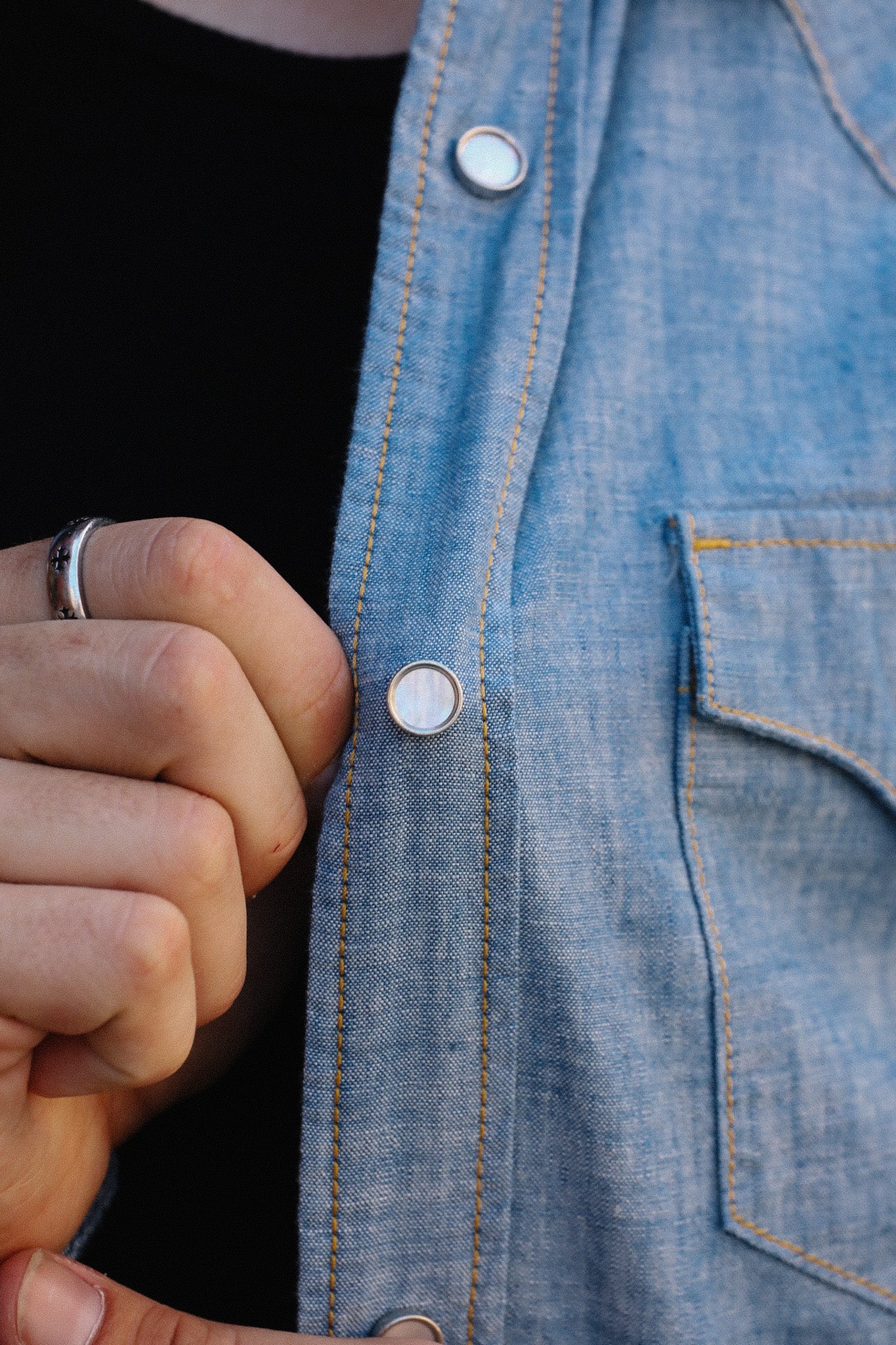 5oz Chambray Western- Blue (FN-SCW-003L)