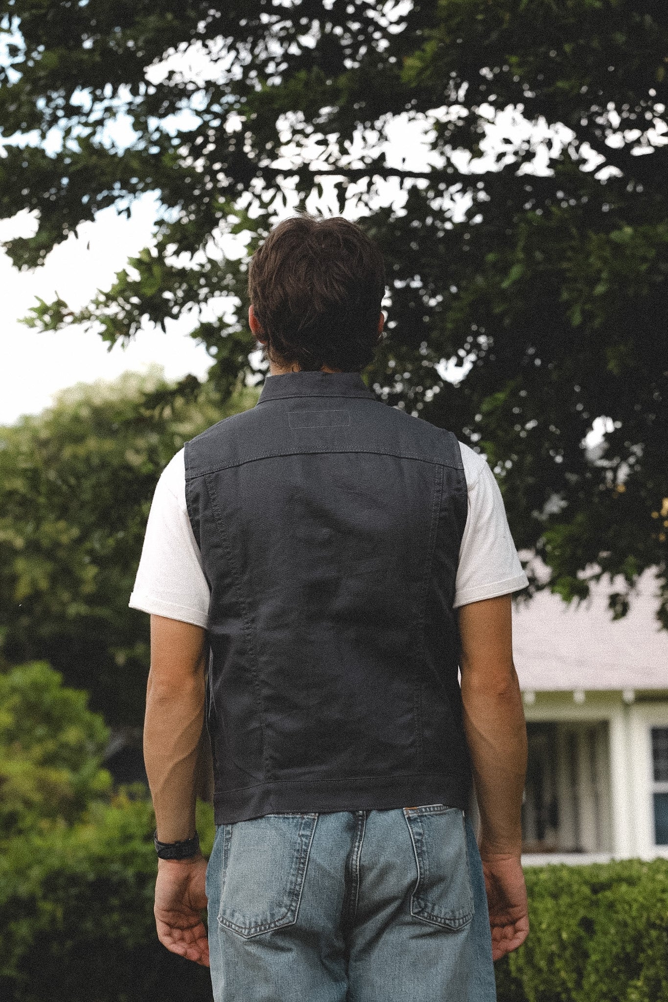 Rogue Territory Supply Vest Dry Wax Canvas- Gray