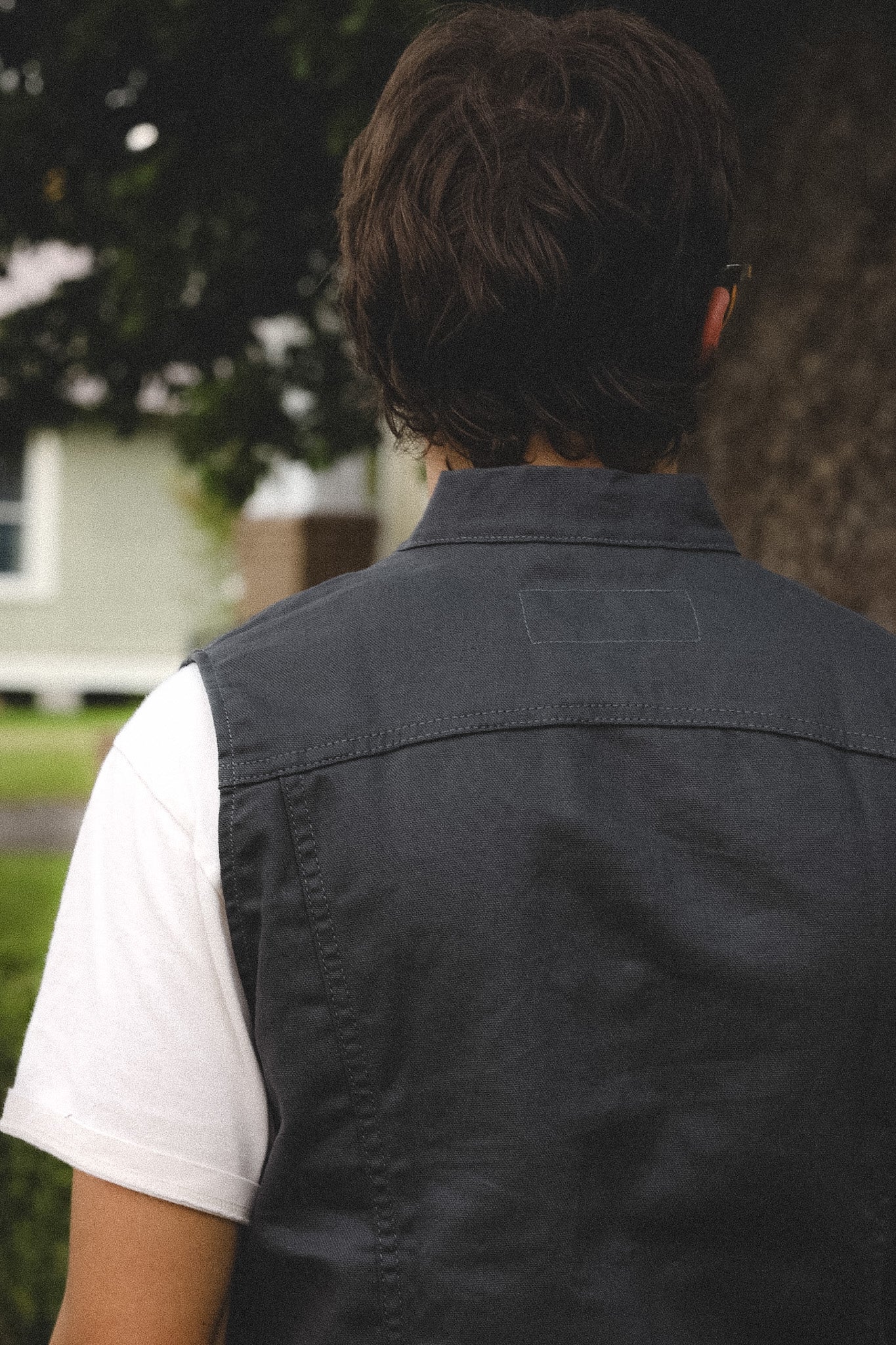 Rogue Territory Supply Vest Dry Wax Canvas- Gray