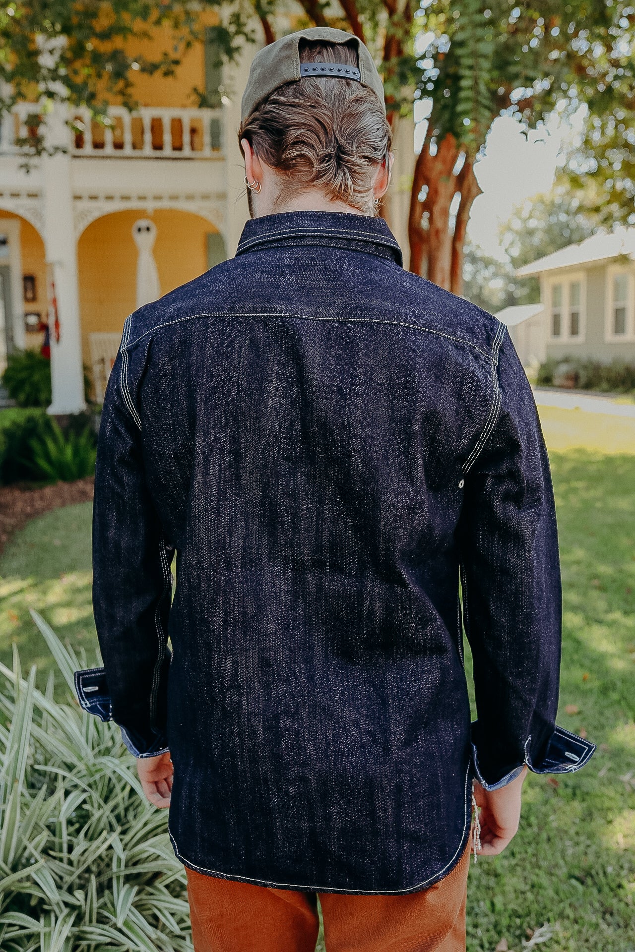 10oz Denim Work Shirt FN-SDK-301L – Iron Shop Provisions