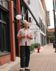 Short Sleeve Workshirt- Blush