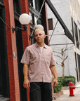 Short Sleeve Workshirt- Blush