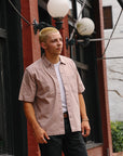 Short Sleeve Workshirt- Blush