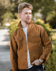 10oz TC Duck Modified Type III Jacket - Brown IHJ-133-BRN