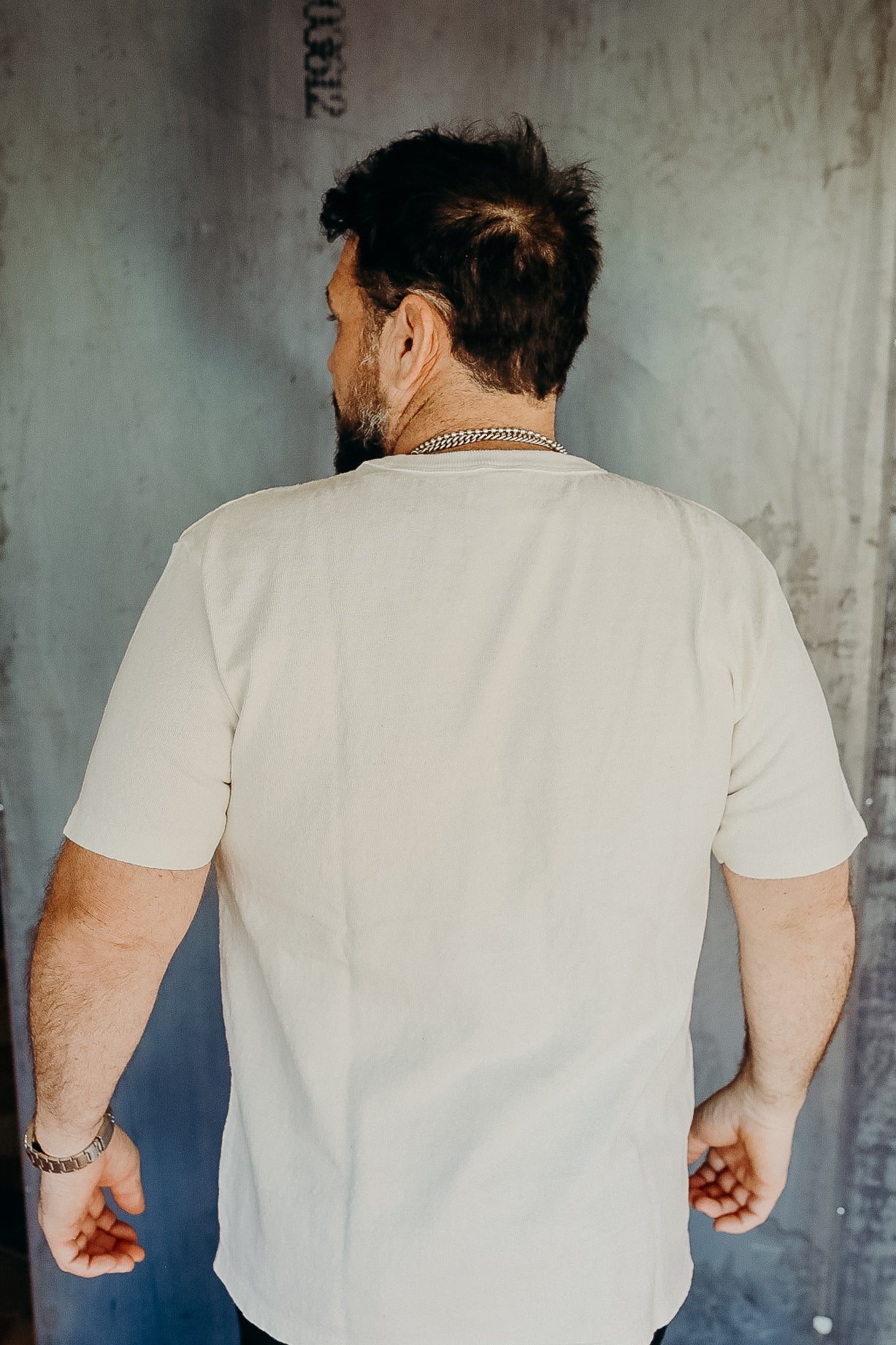 UES No. 8 Slub Nep Short Sleeve T-Shirt - White – Iron Shop Provisions