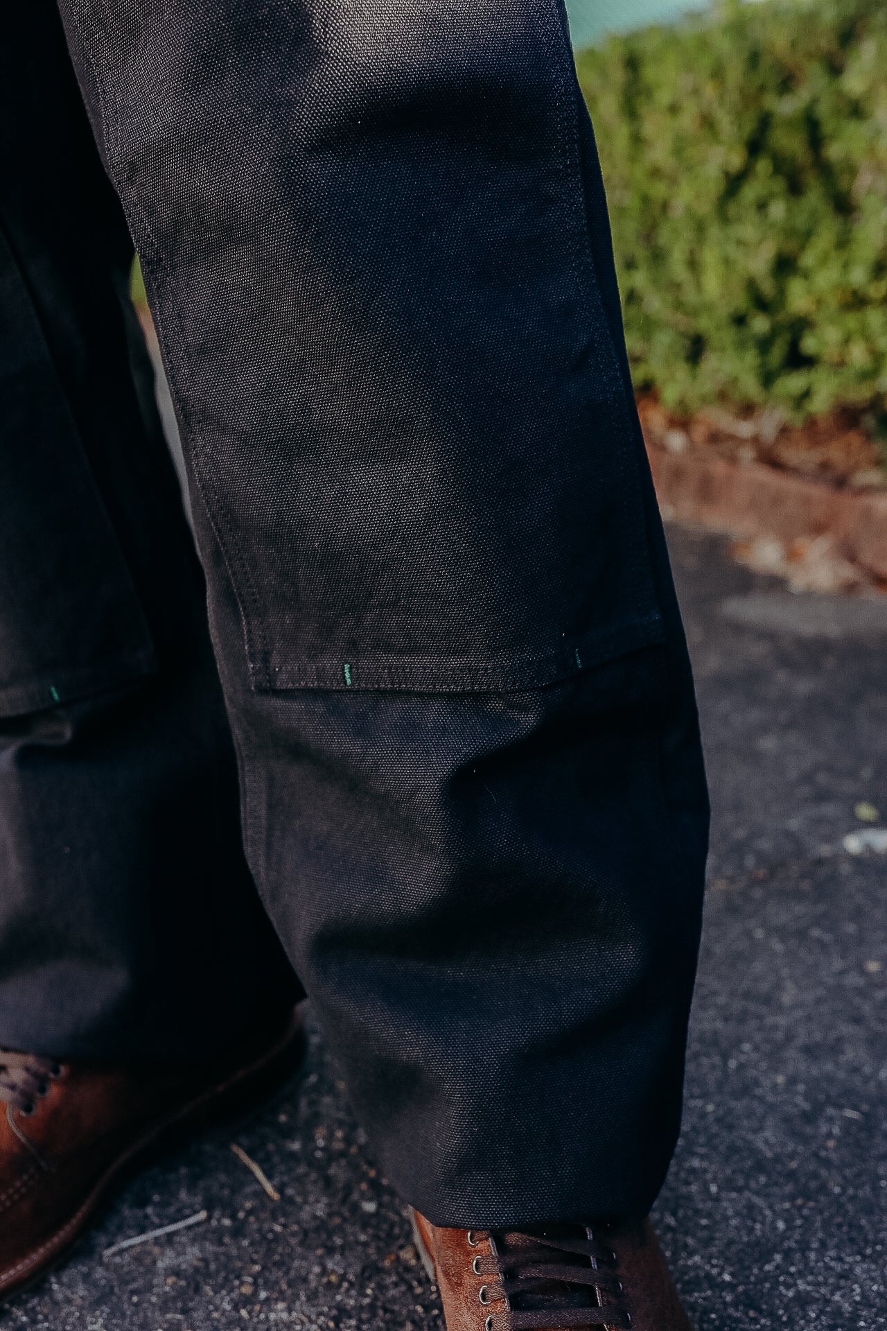 Wendell Pants- Smithson Canvas, Black Rinse
