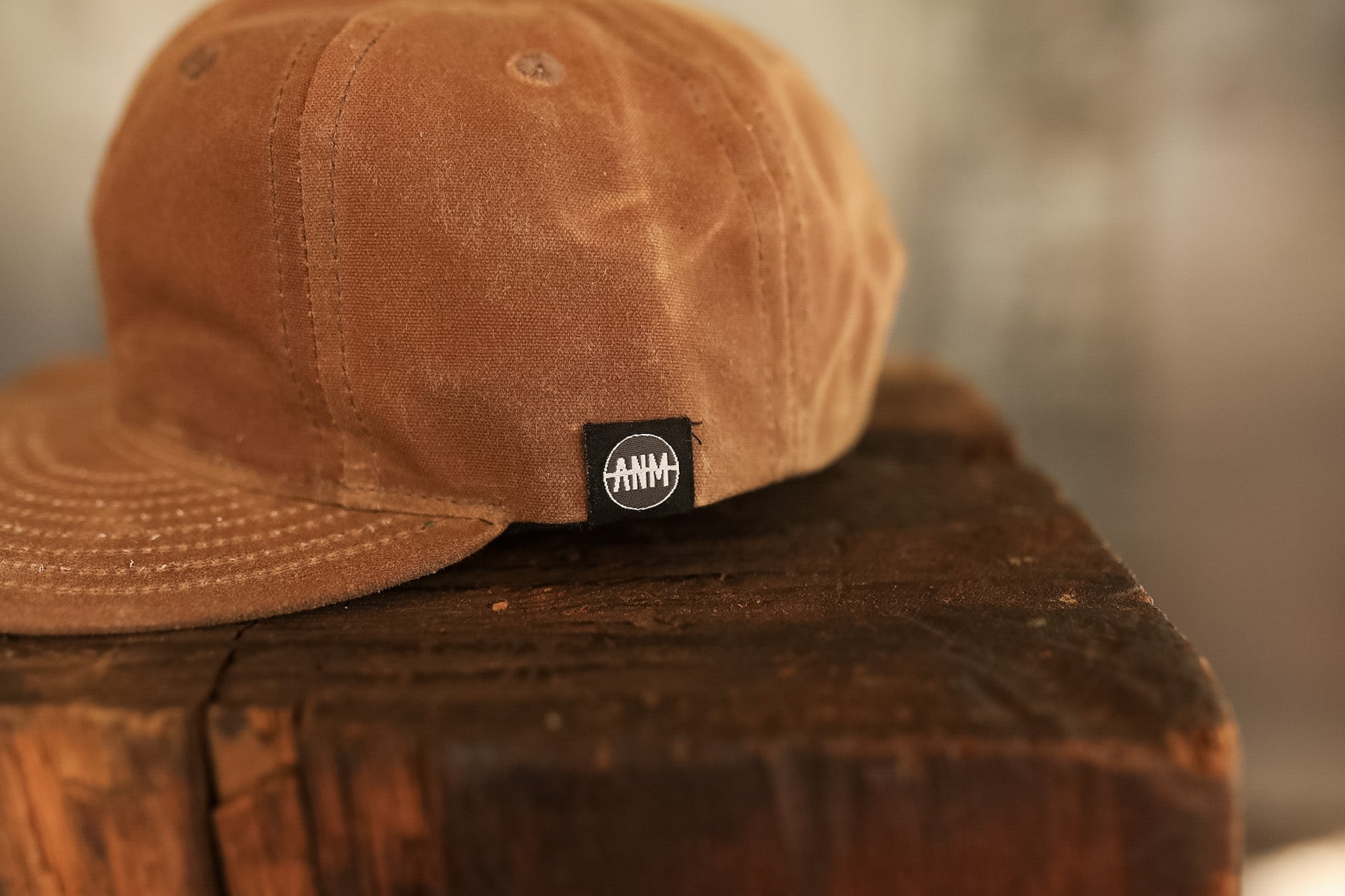 ANM Waxed Vintage 6 Panel Cap- Camel – Iron Shop Provisions