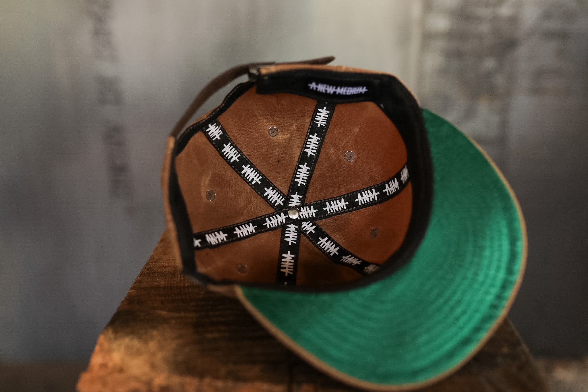 ANM Waxed Vintage 6 Panel Cap- Camel – Iron Shop Provisions