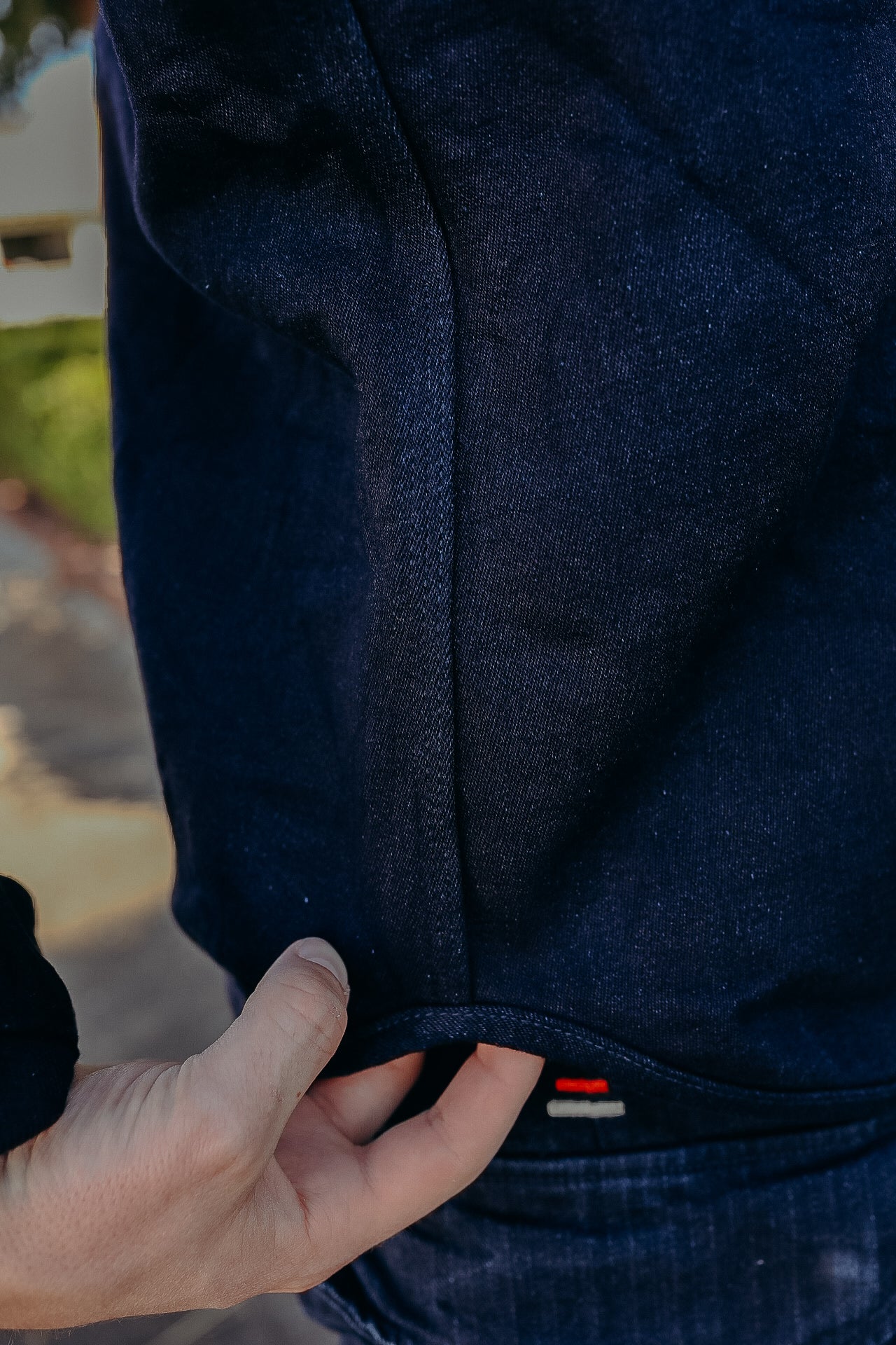 Indigo Tricotine Shirt