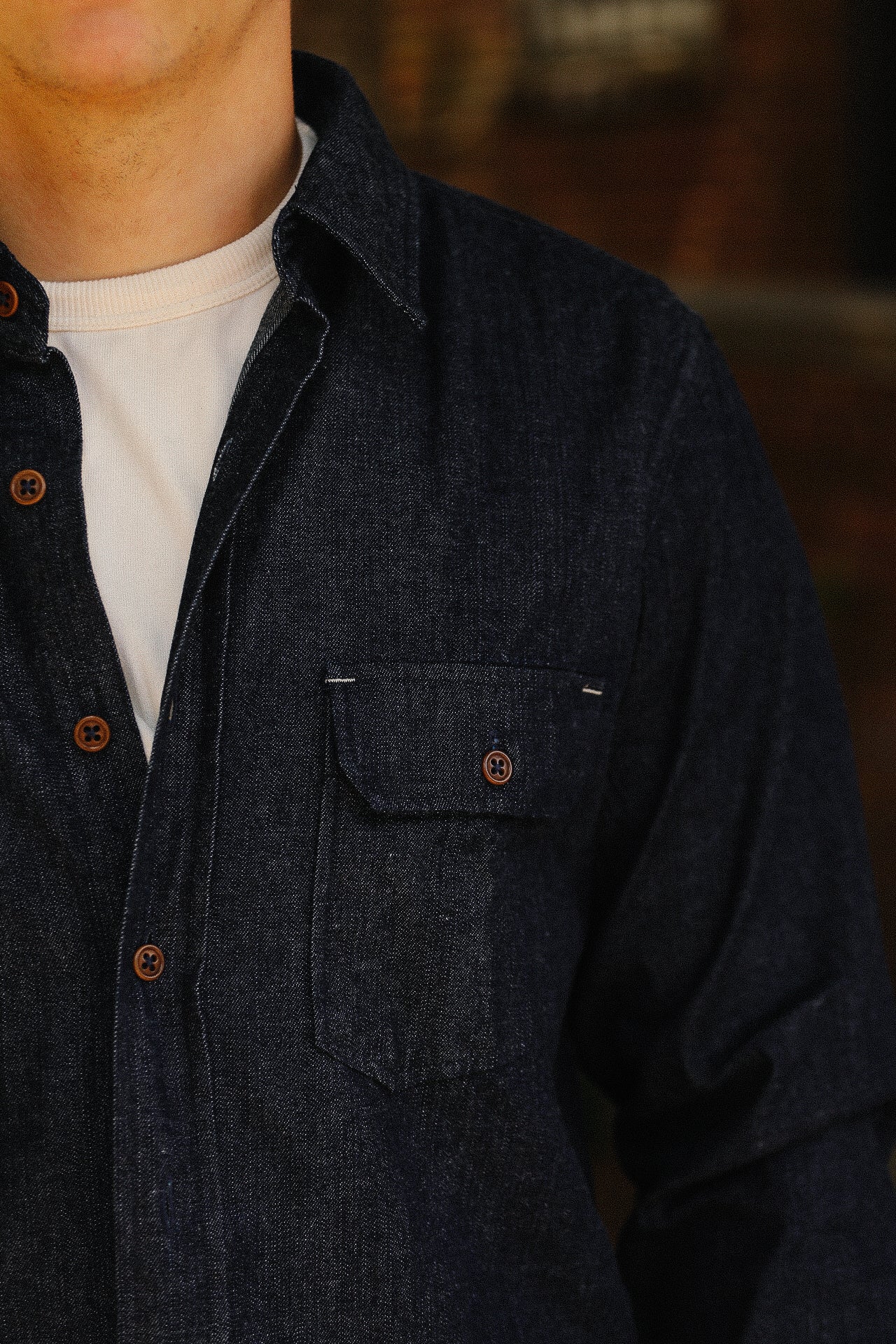 Alamo Shirt 8oz Denim- Indigo