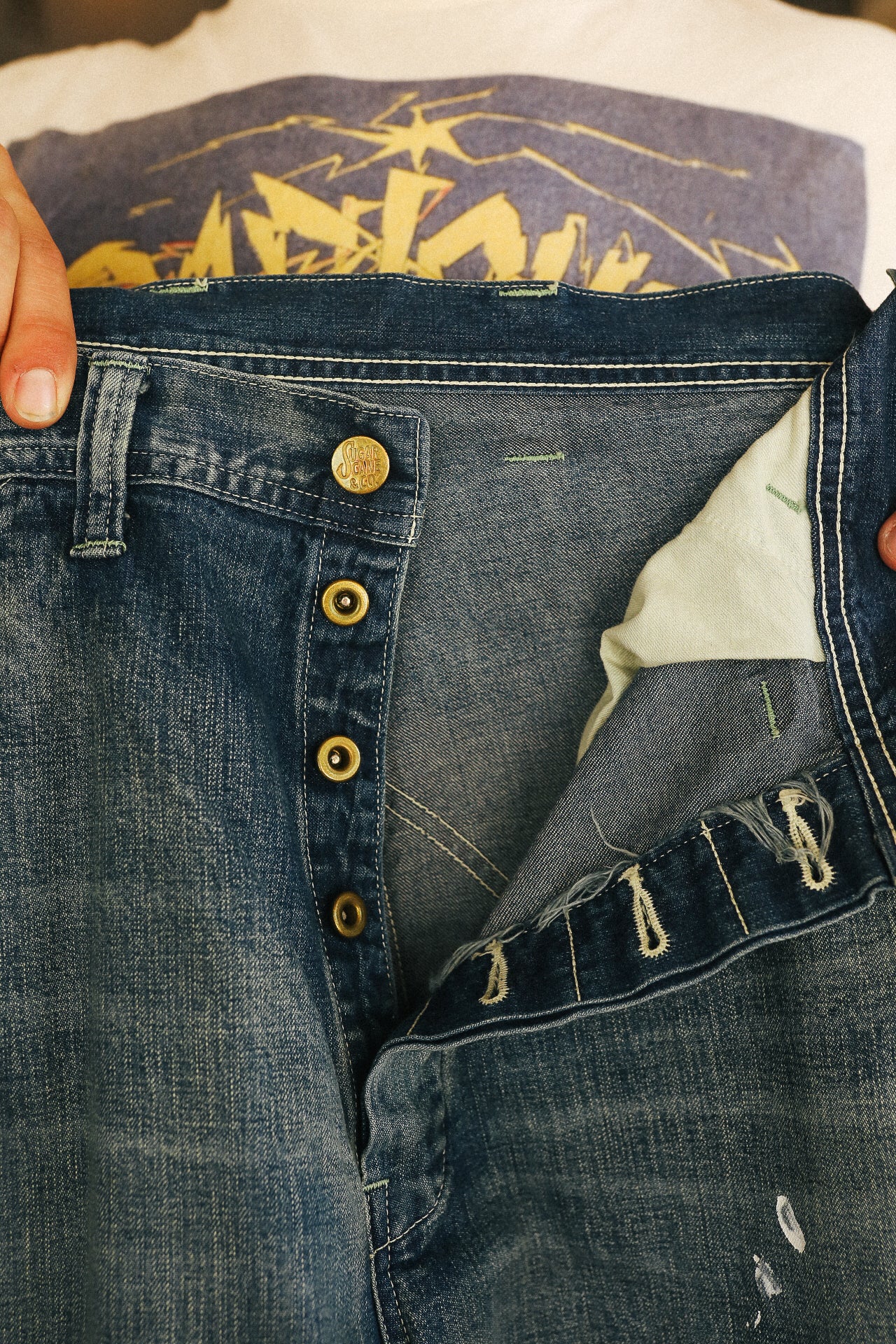 11oz Denim Work Pant- Aged (SC42549)