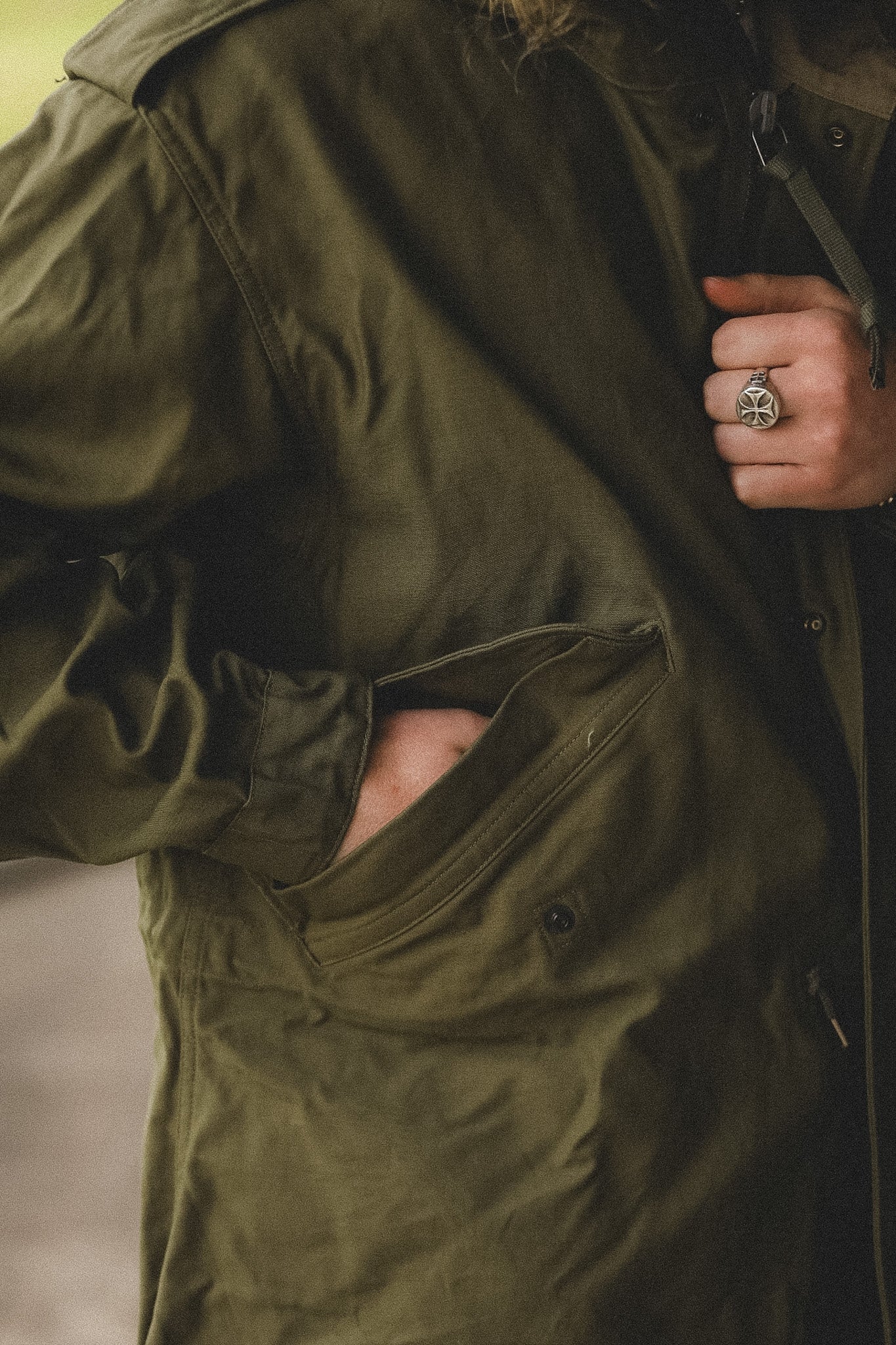 BR12266 Buzz Rickson M-51 Parka- Olive – Iron Shop Provisions