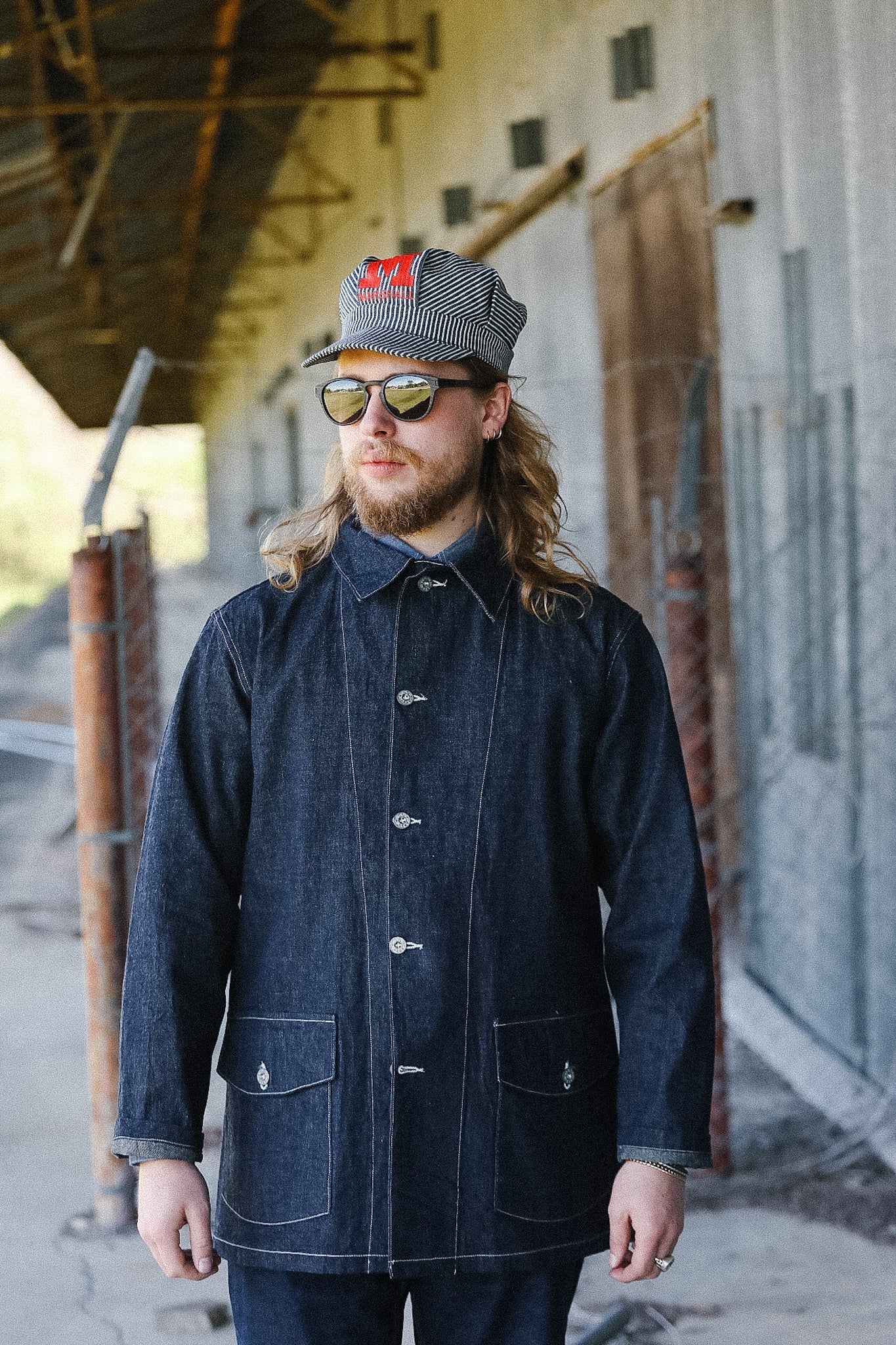 BUZZ RICKSON'S U.S. ARMY デニム ワーキング ジャケット BR15302 Buzz Rickson U.S. Army Denim Working Jacket- Indigo – Iron