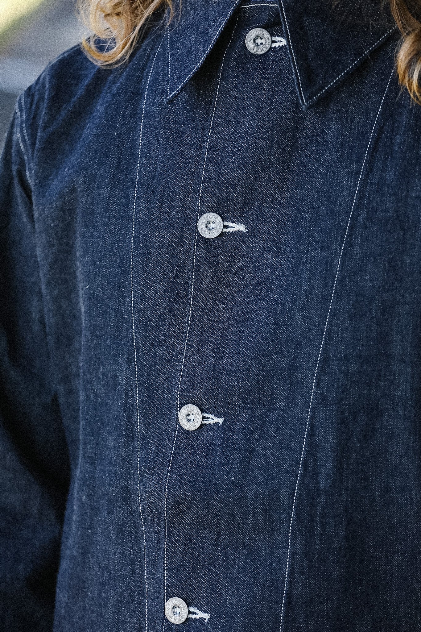 BR15302 Buzz Rickson U.S. Army Denim Working Jacket- Indigo – Iron