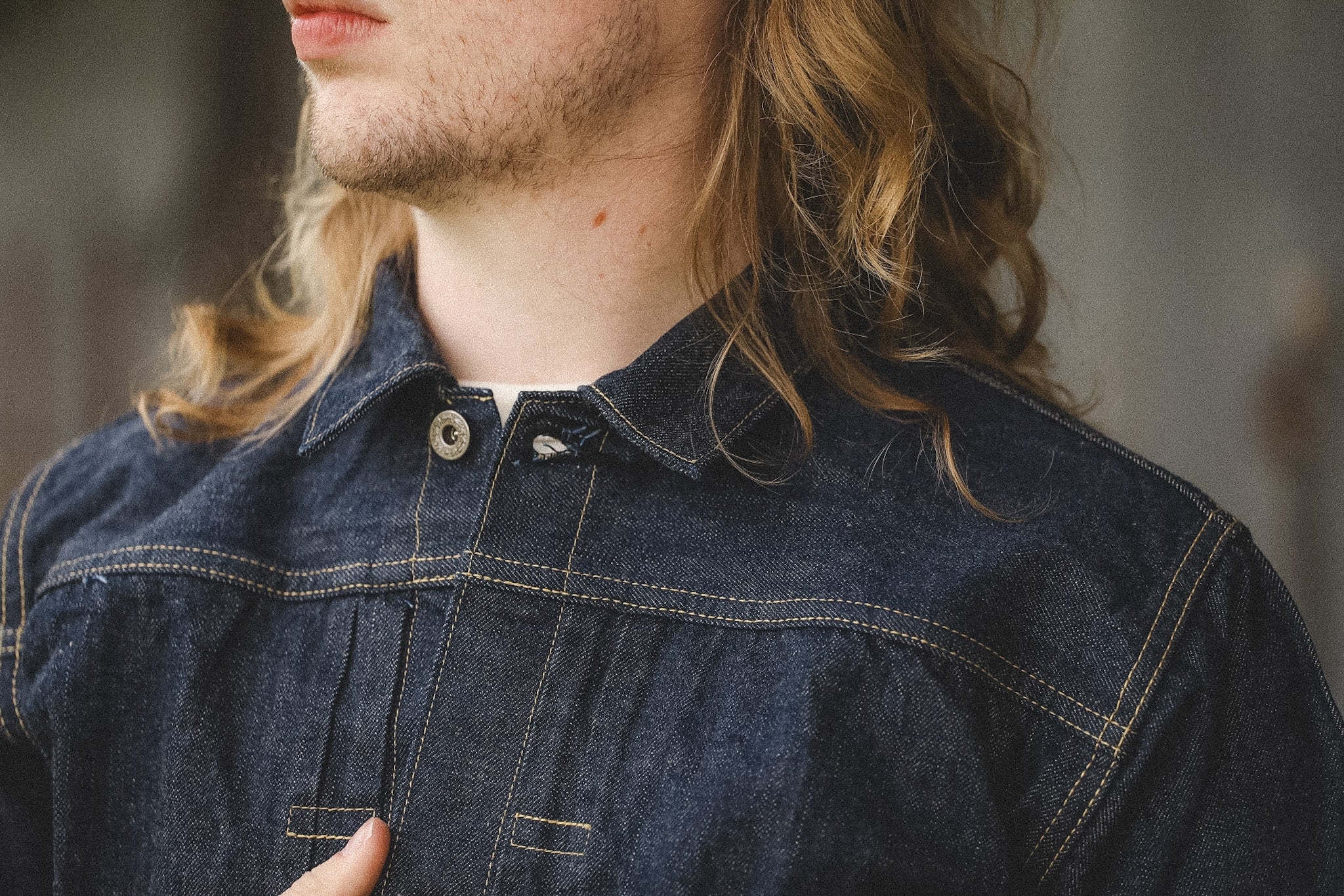 BR16041 Buzz Rickson World War II Denim Blouse- Indigo – Iron Shop