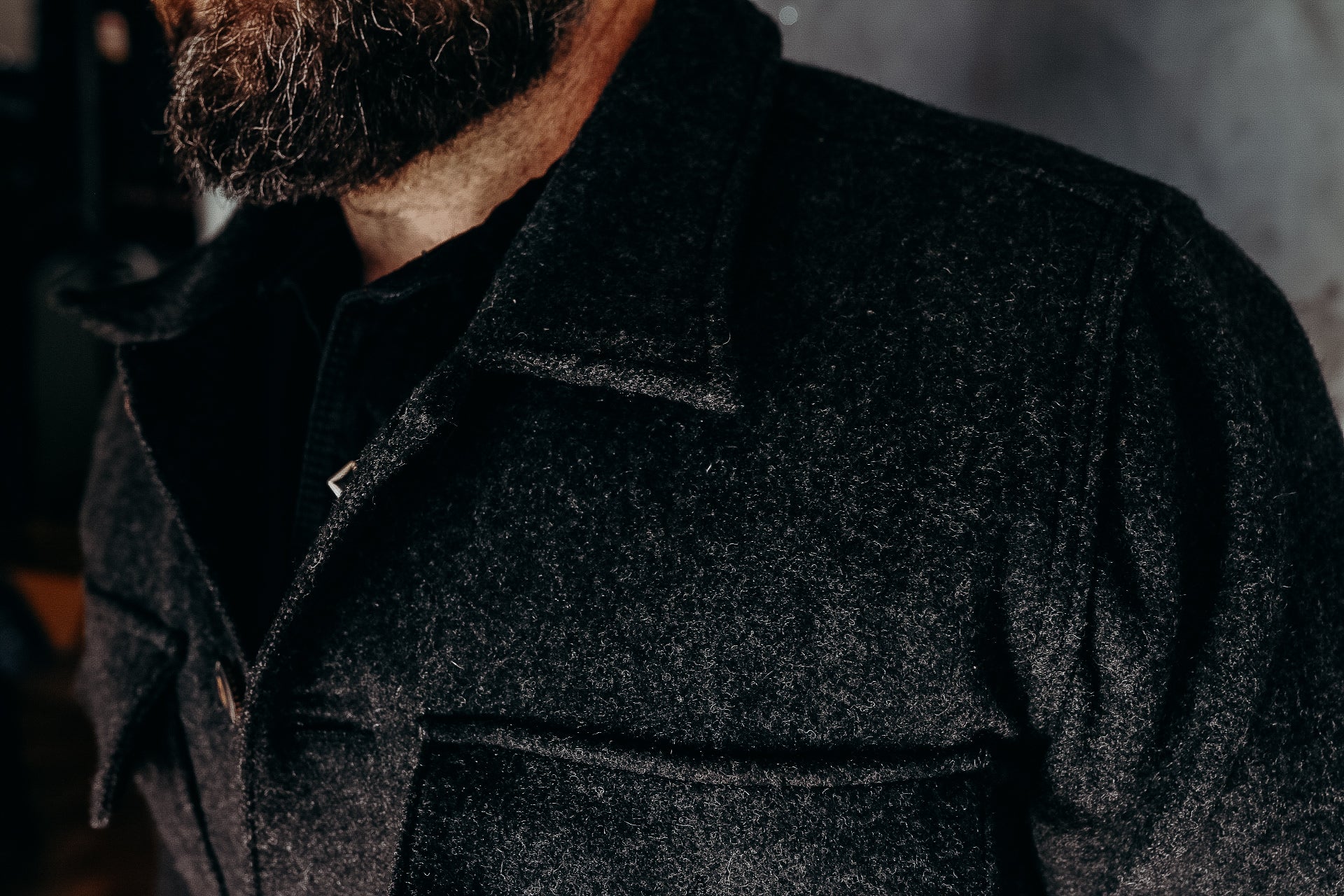 Midway Wool CPO Charcoal – Iron Shop Provisions