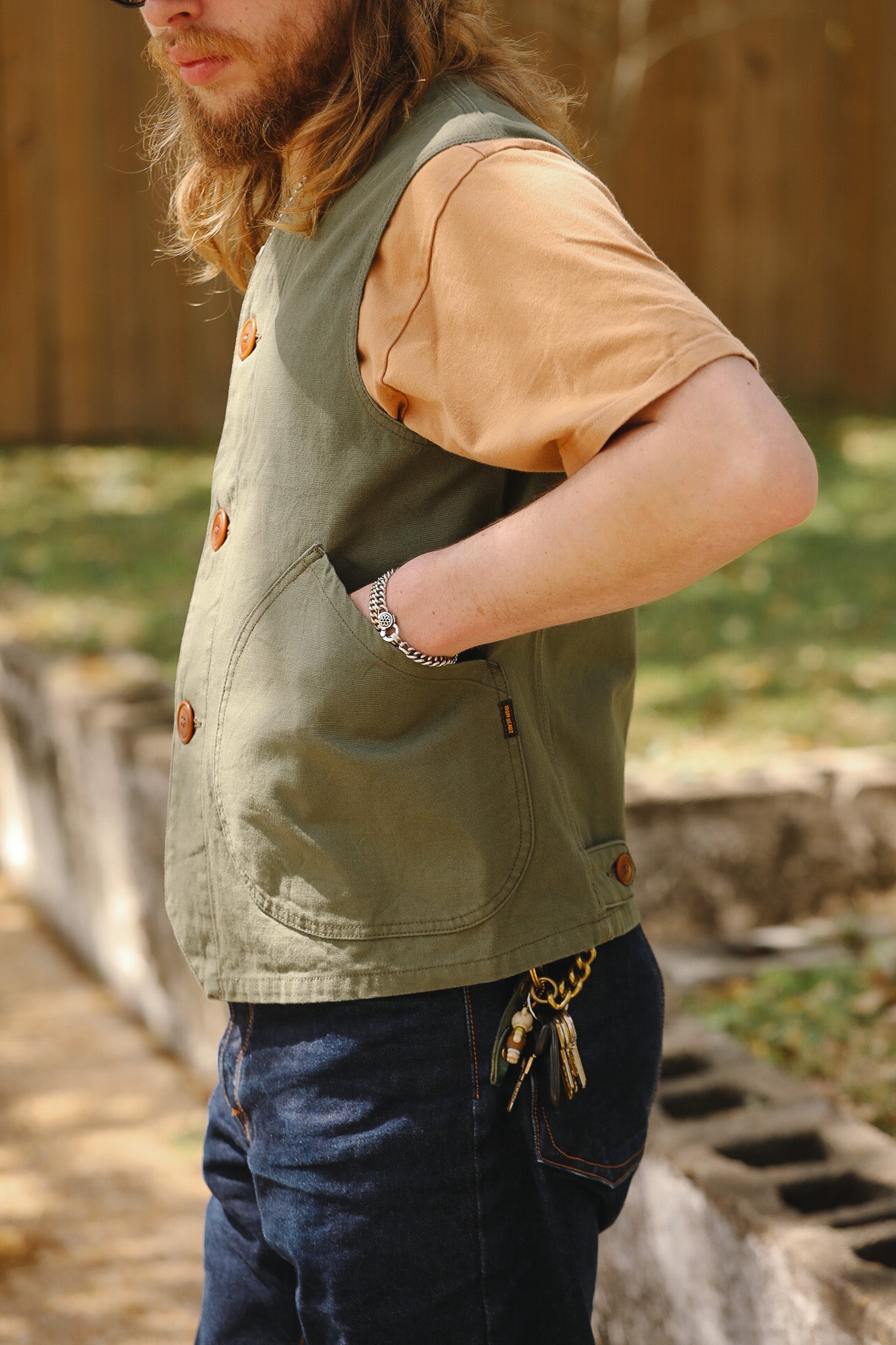 IHV-52-OLV Iron Heart 12oz Duck Canvas Hunting Vest - Olive – Iron