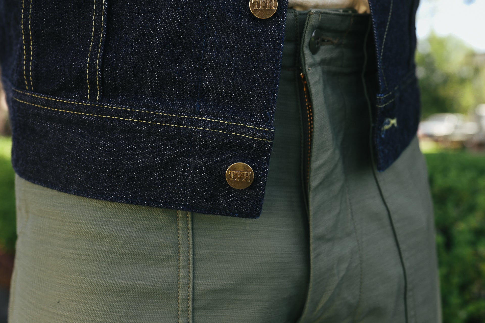 14.5OZ Denim 40&#39;s Western Jacket- Indigo (FN-OJ-D103)