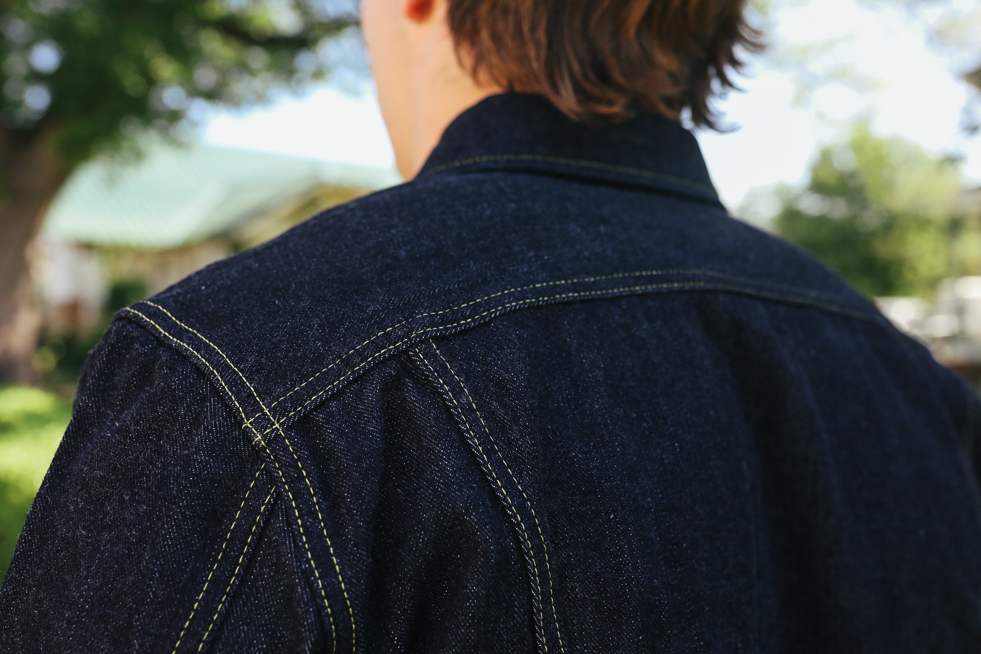 14.5OZ Denim 40&#39;s Western Jacket- Indigo (FN-OJ-D103)
