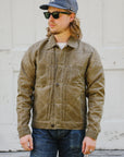 RJ-1 Riders Jacket Waxed Canvas- Tobacco