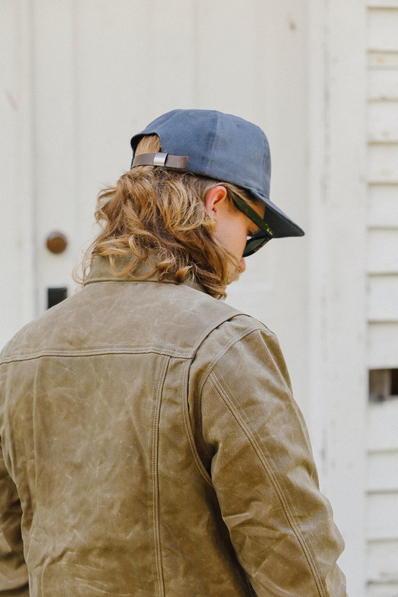 RJ-1 Riders Jacket Waxed Canvas- Tobacco