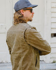 RJ-1 Riders Jacket Waxed Canvas- Tobacco