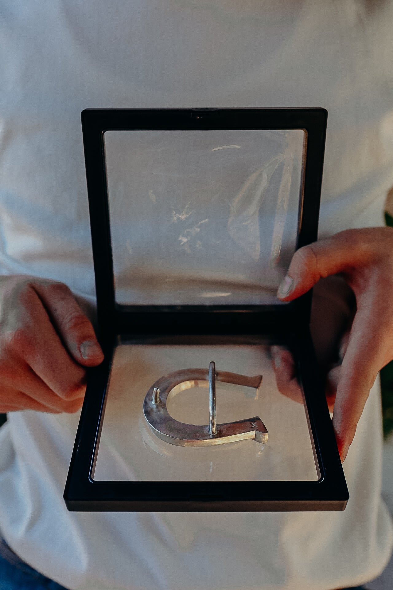 OGL Horseshoe Belt Buckle - Sterling Silver OGL-HSB-SIL