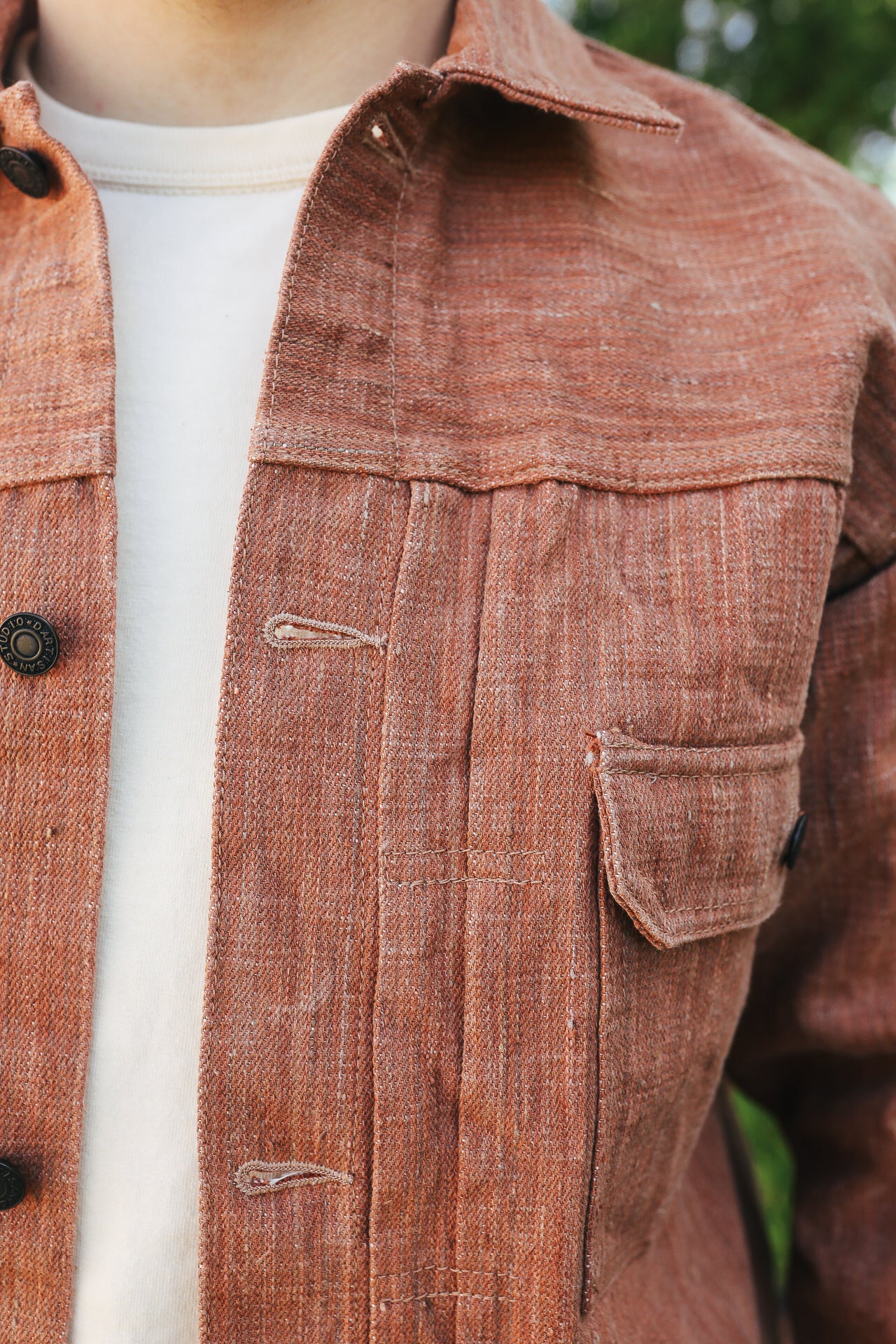 &quot;KAKI-KYOKU&quot; Type 2 Selvedge Jacket (SP-109)