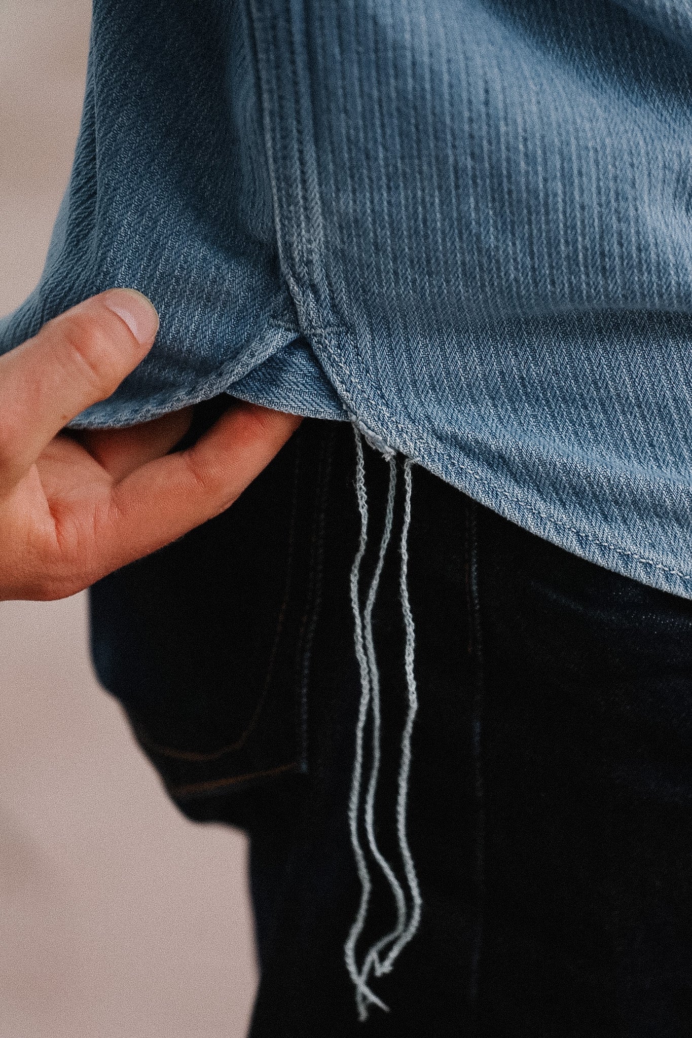 Freenote Cloth Lambert- Bleach Indigo Cord – Iron Shop Provisions