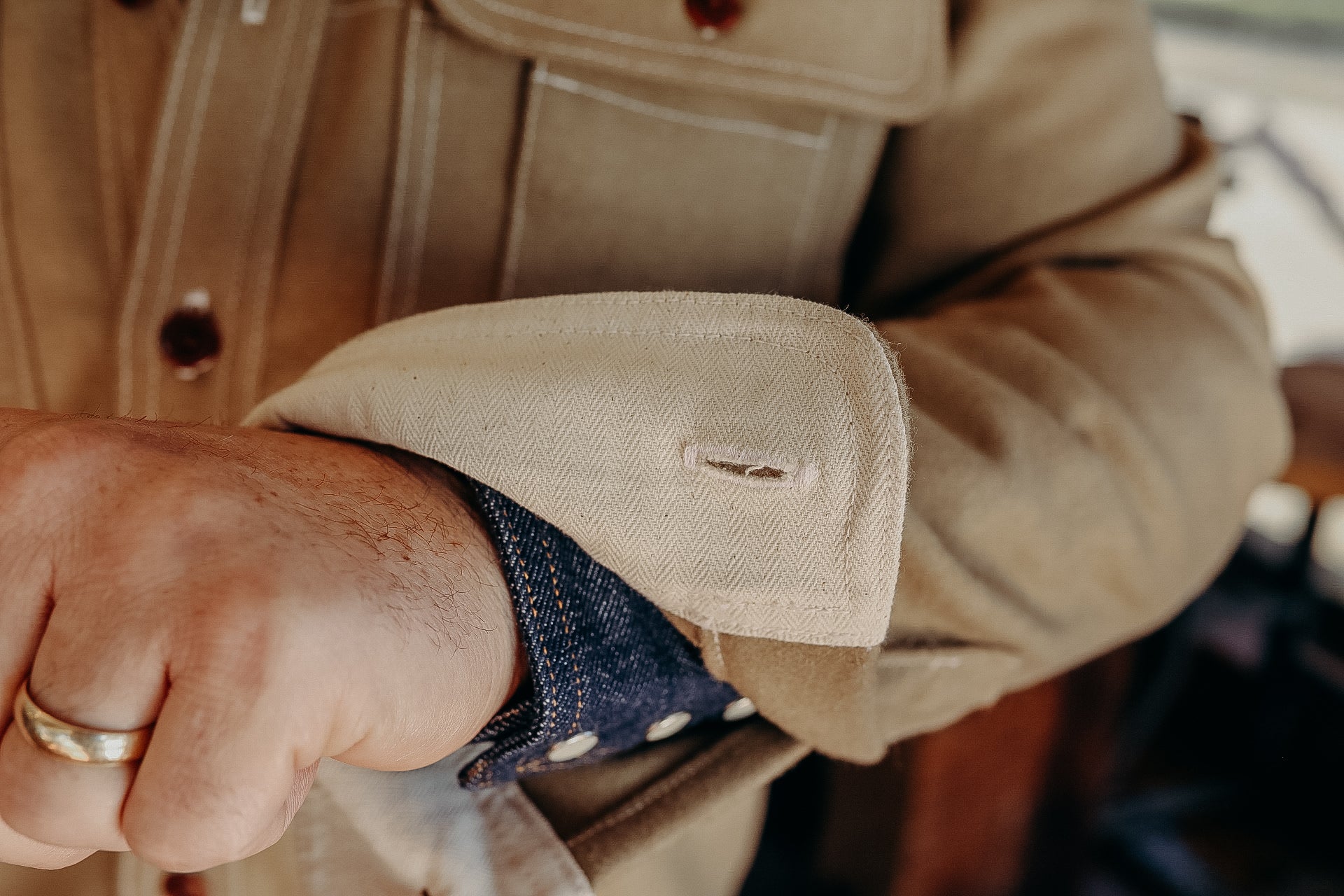 Huntsman Overshirt- Camel