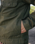Type 2 Jacket- French Work Serge Olive (JBGJ10215S)