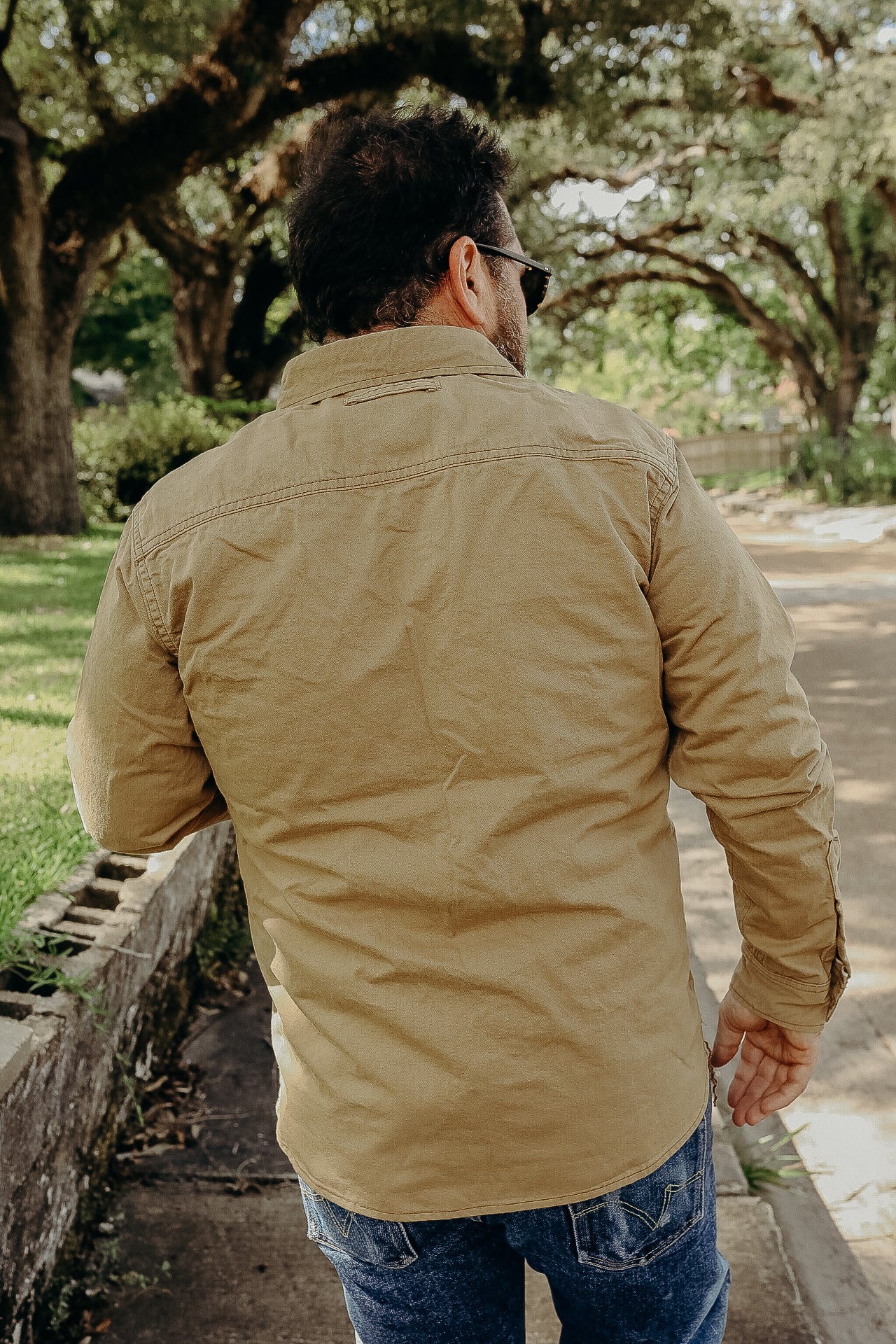 Traveling Shirt - Camel