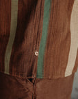 Conway Shirt Jacket- Brown/Green