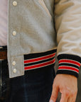 Varsity Jacket -Light Oxford