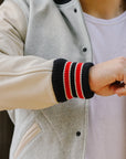 Varsity Jacket -Light Oxford
