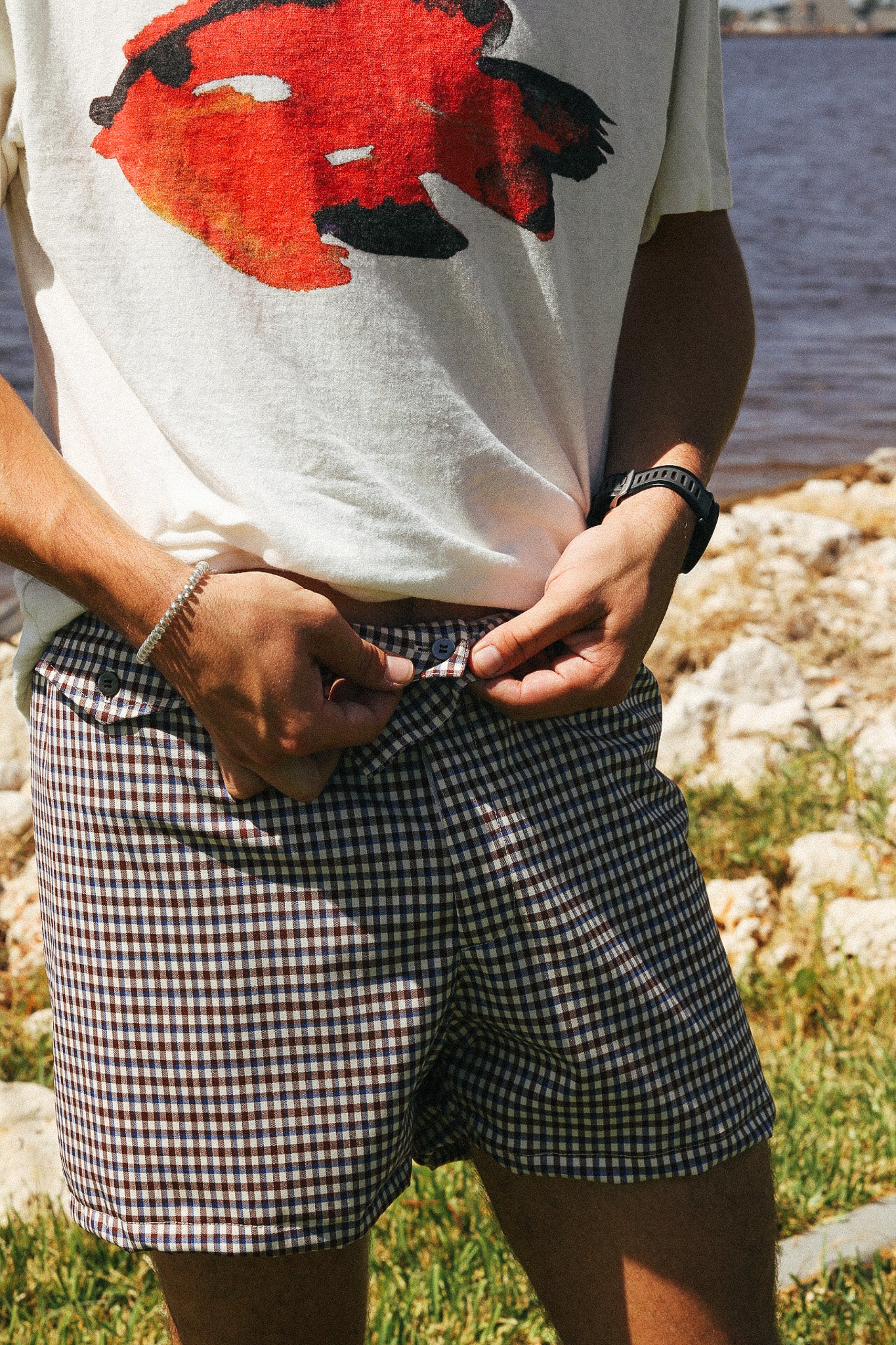 Gonzo Weatherly John's Shorts- Surf Fabric