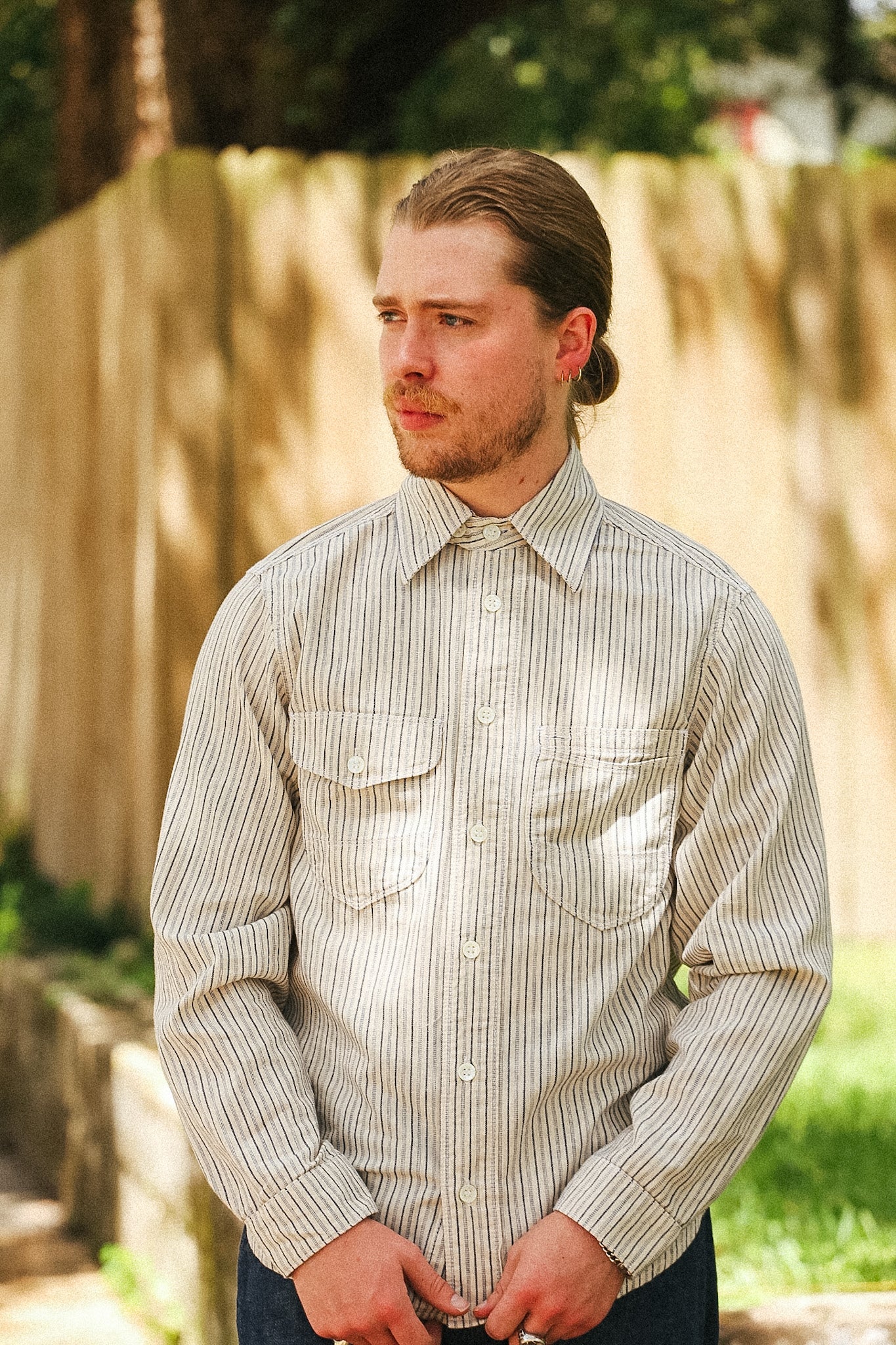 Freenote Cloth Modesto Shirt- Stripe