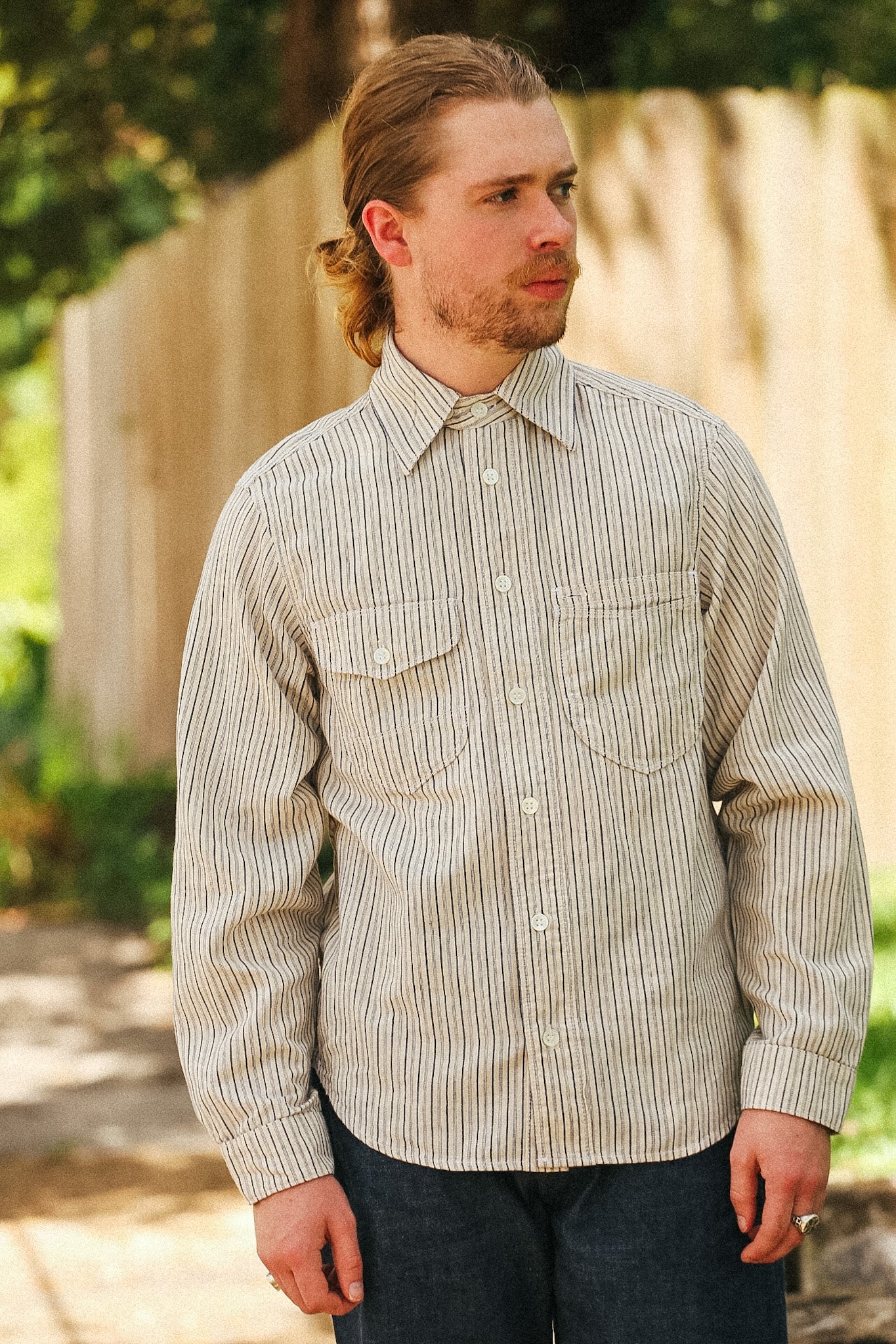 Freenote Cloth Modesto Shirt- Stripe