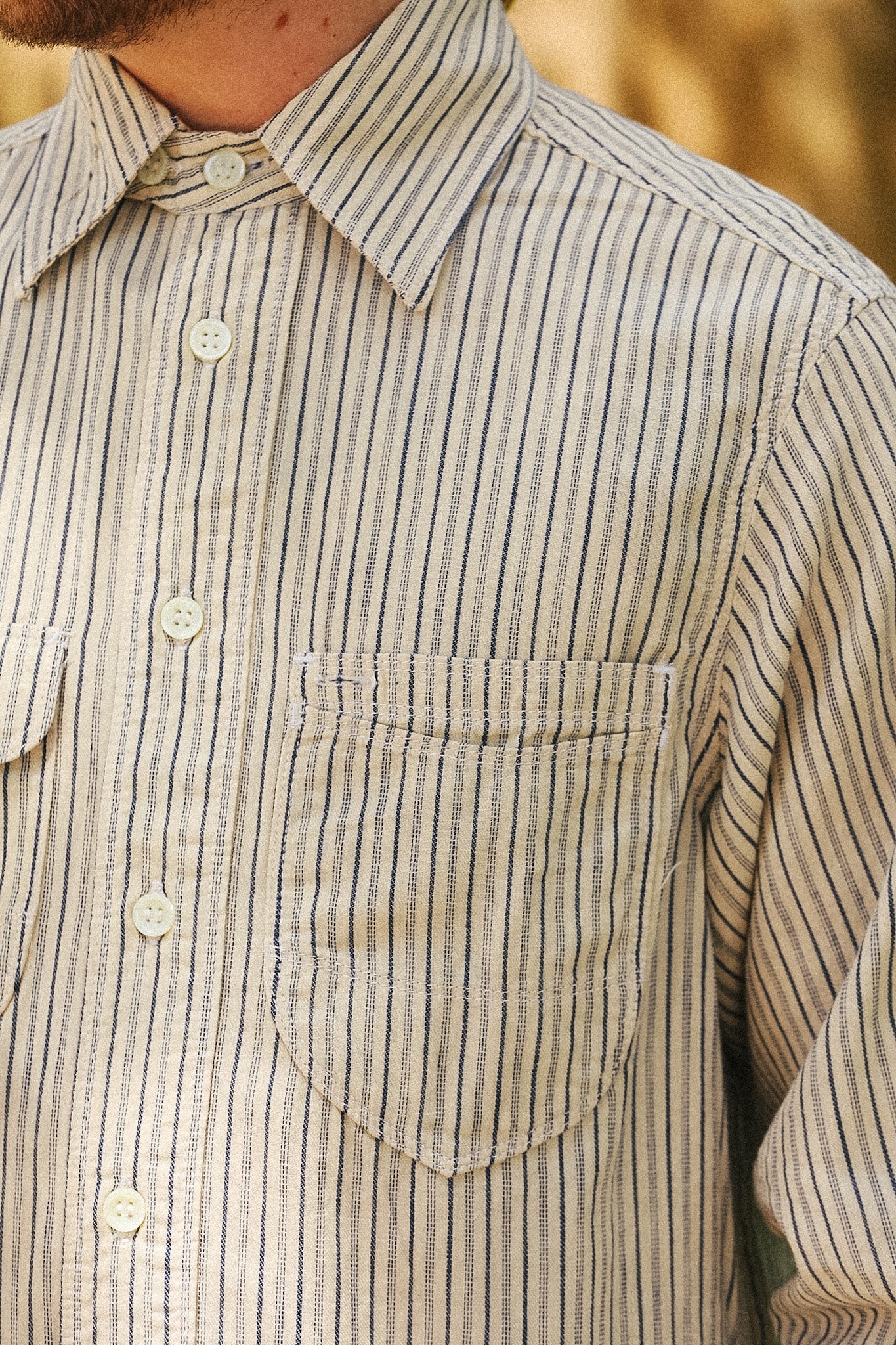 Freenote Cloth Modesto Shirt- Stripe