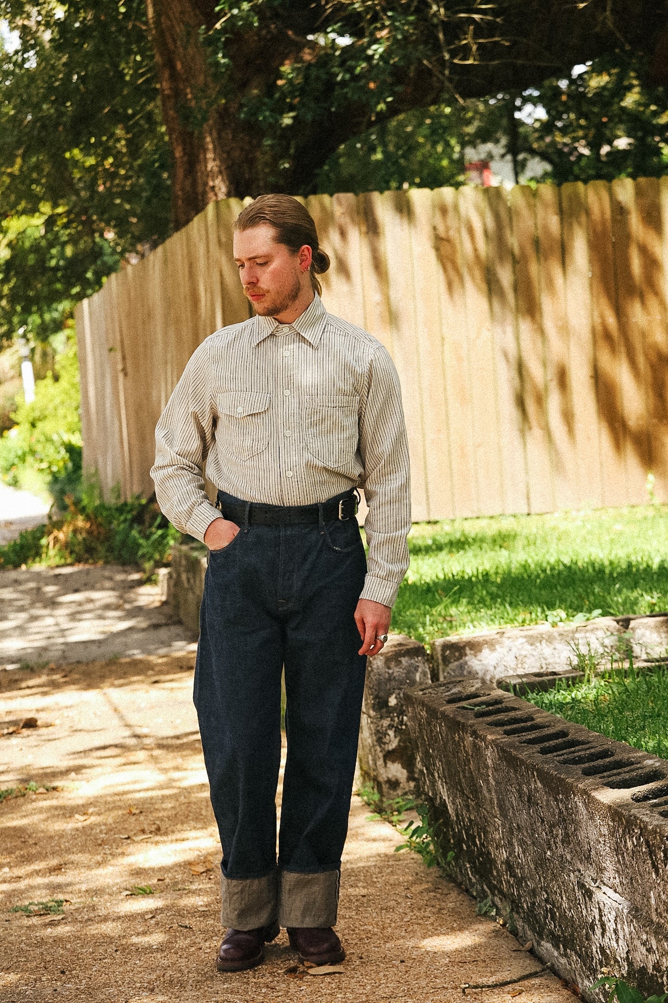 Freenote Cloth Modesto Shirt- Stripe