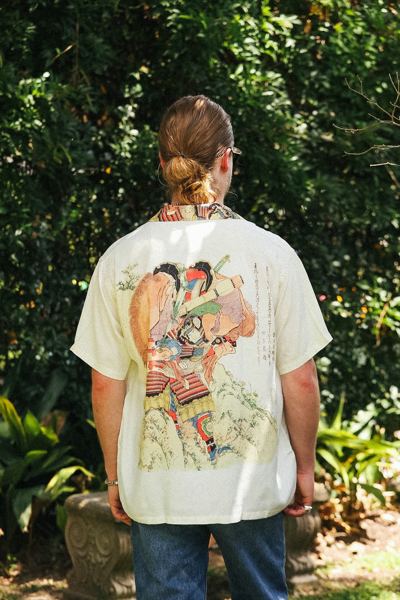 SS39656 Sun Surf x Katsushika Hokusai Aloha Shirt- Hatakeyama Shigetada
