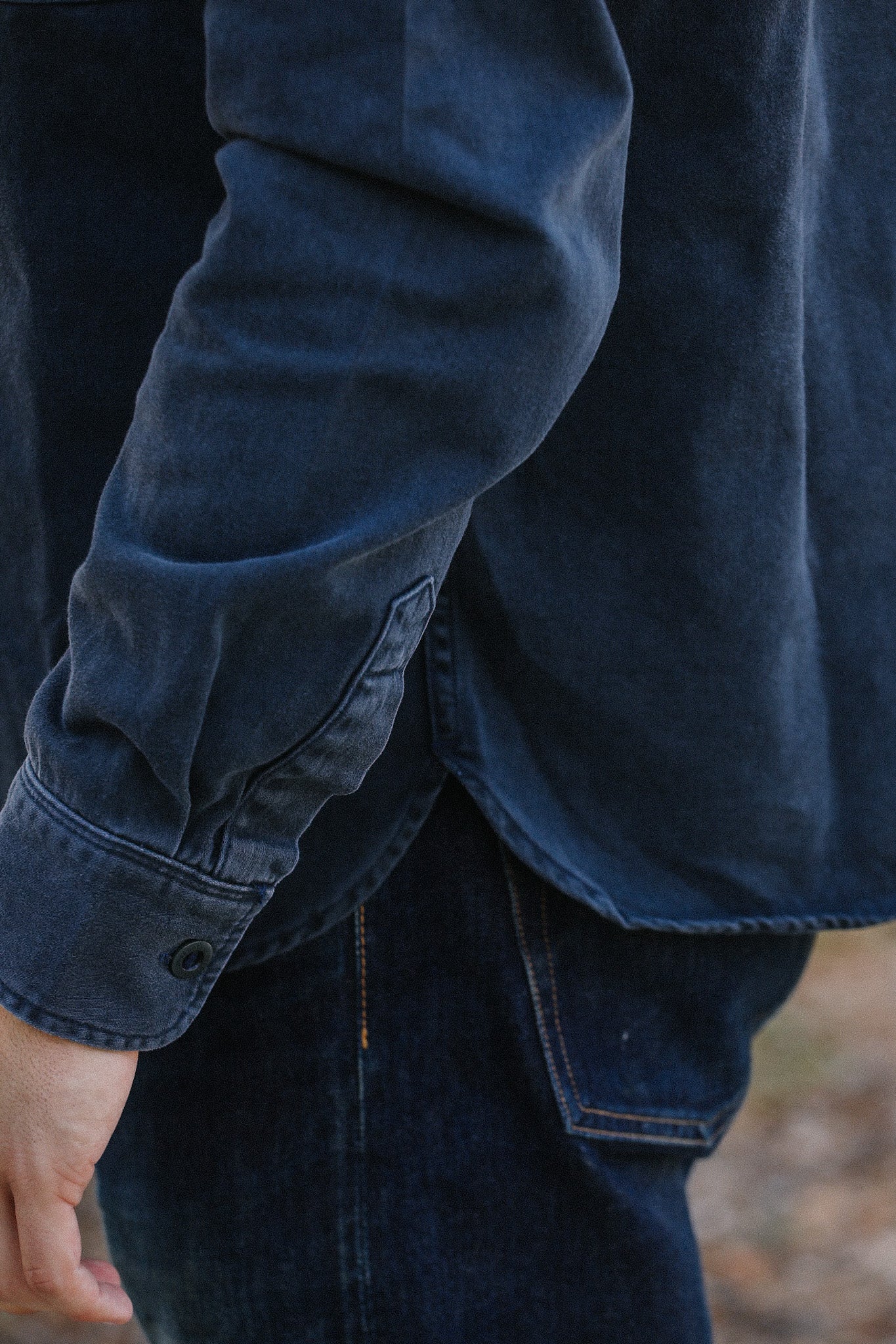 Utility Shirt- Navy